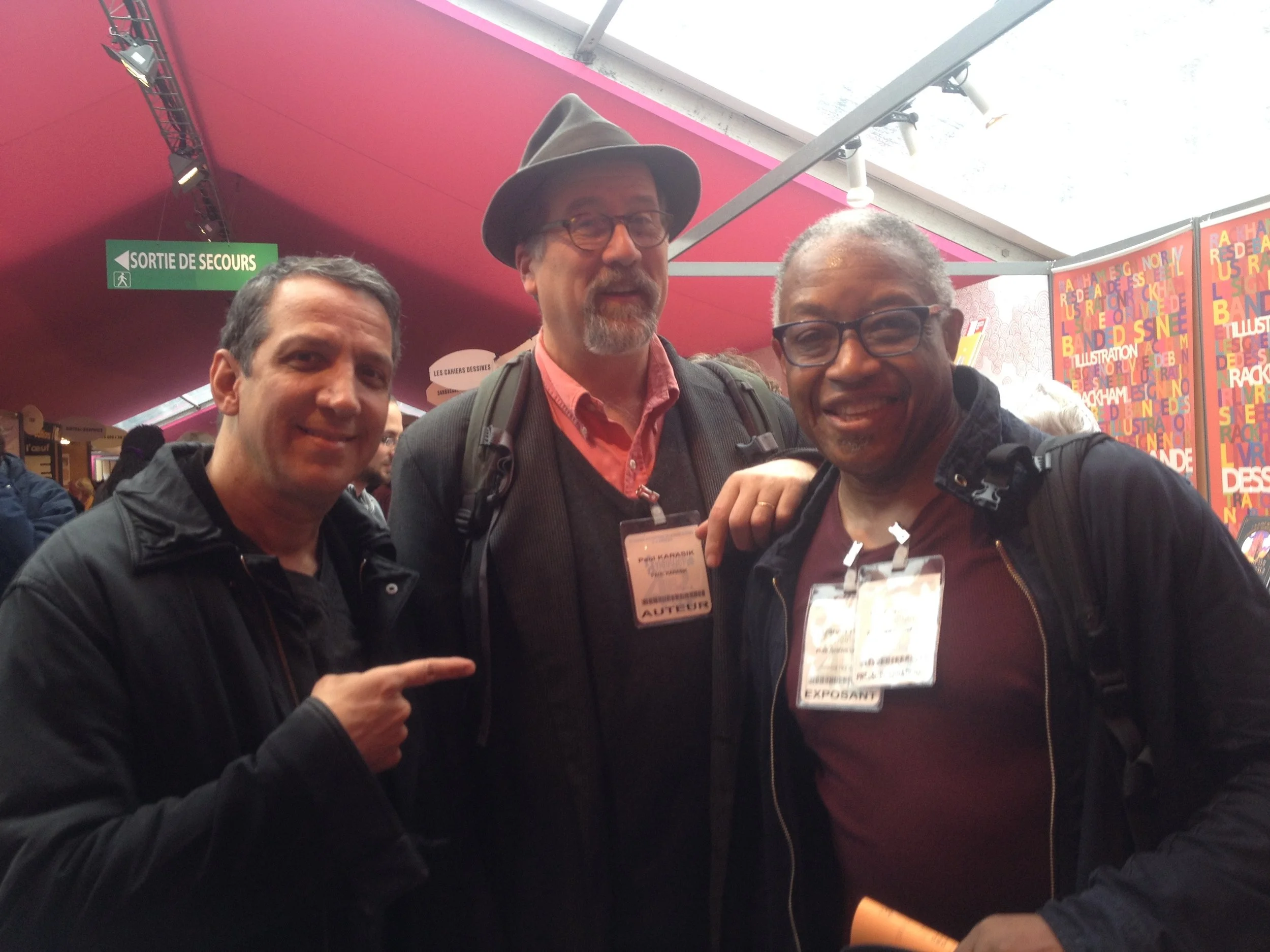 With Peter Kuper & Calvin Reid.