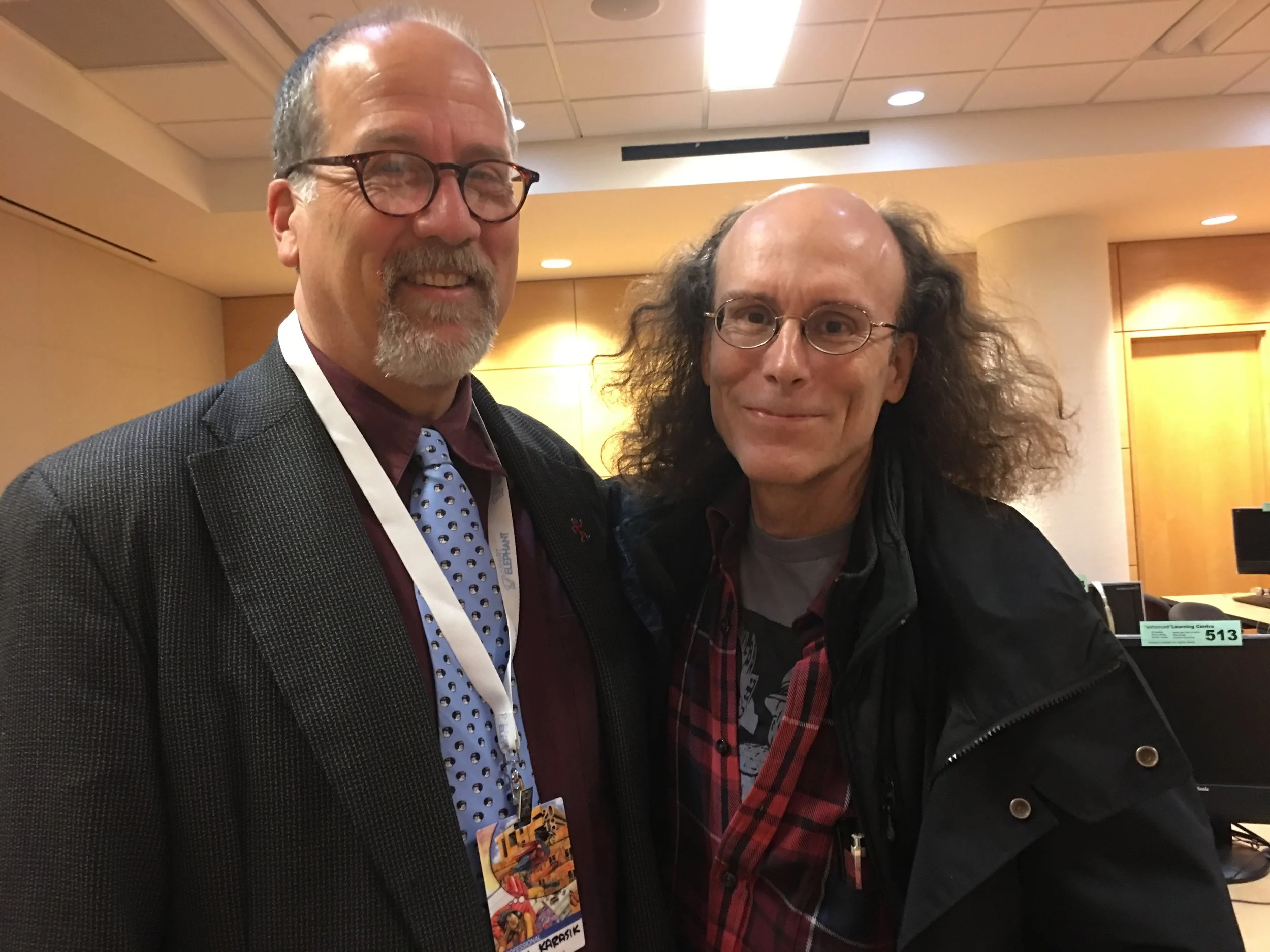 with Chester Brown.