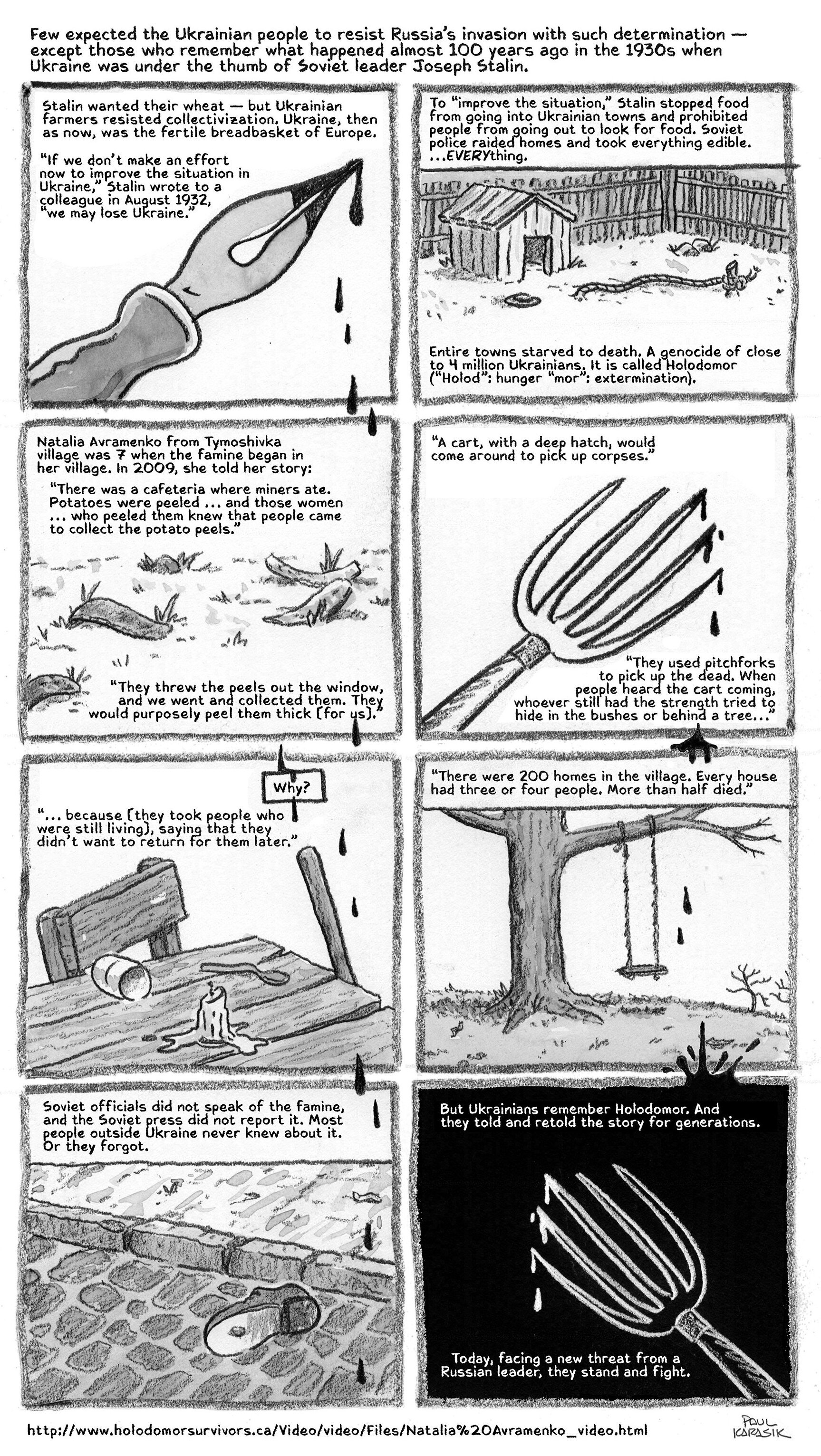 "Holodomor" for The Washington Post.
