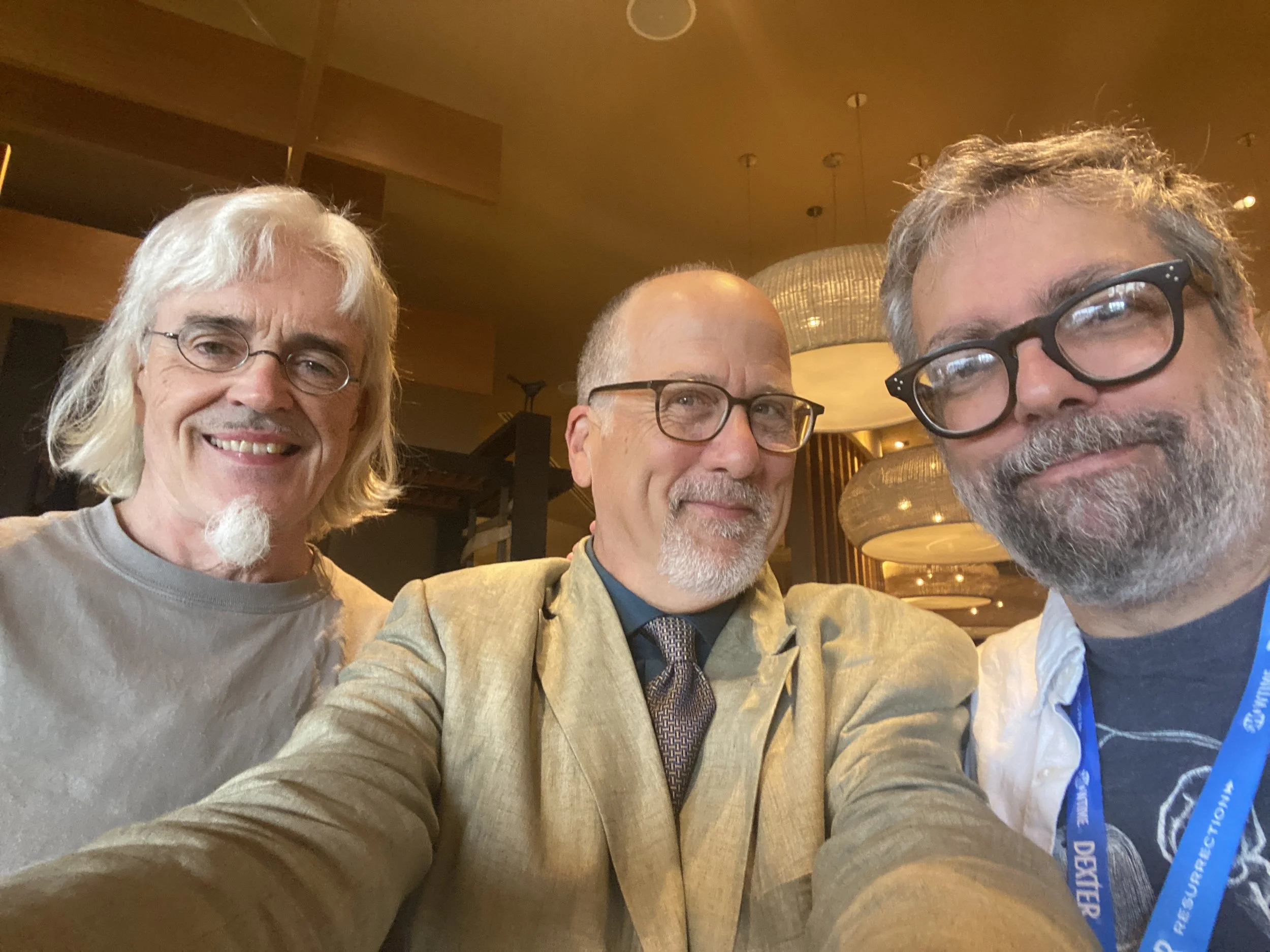  With Eddie Campbell and Liniers 