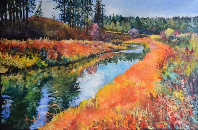 Latah Creek by Hangman Golf Course