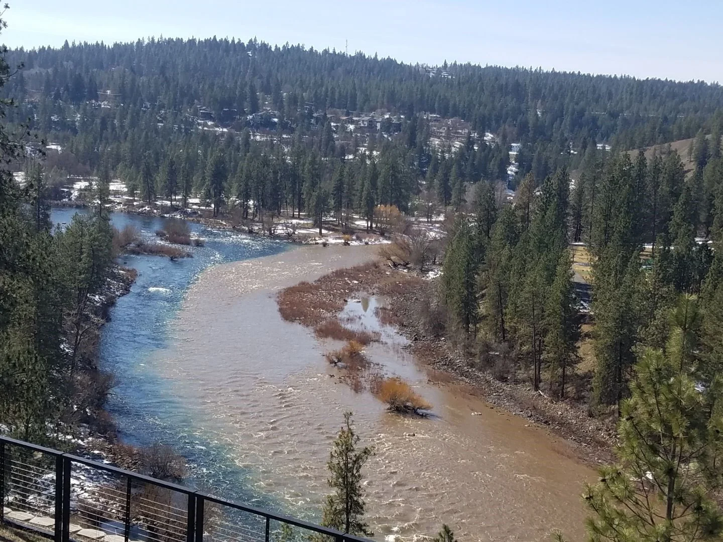 Hangman Creek pollutes the Spokane River with tons of sediment each day in the spring, choking sensitive native redband trout and burying their nests.