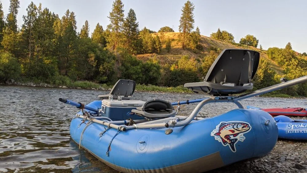  Our Aire Super Puma, 13 foot raft is named the “Redband” after the iconic native trout who are the cornerstone of our river. It was donated to the program by the  Redband Rally  fund for the Spokane River. 