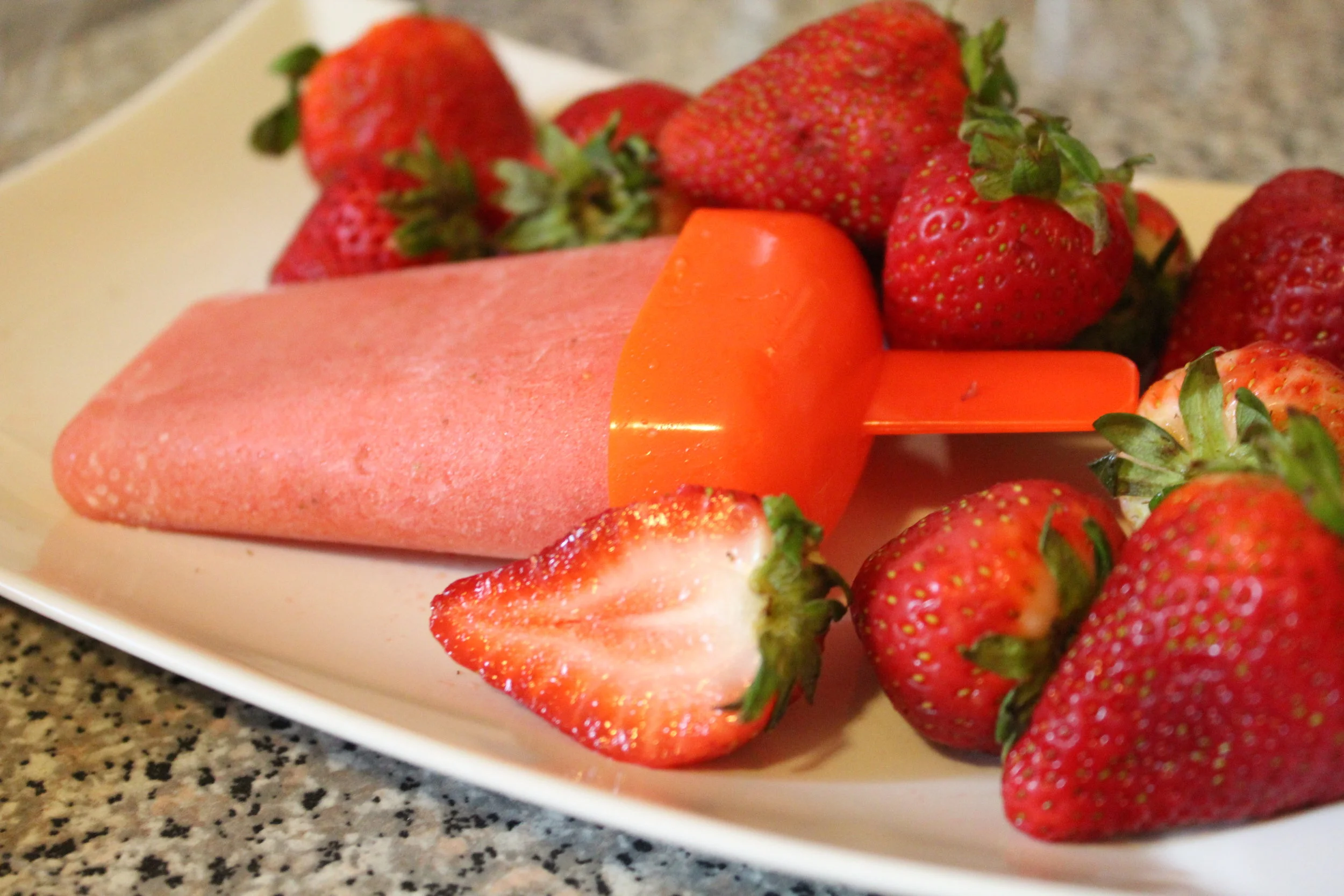 Pineapple Strawberry Guava Ice Pops