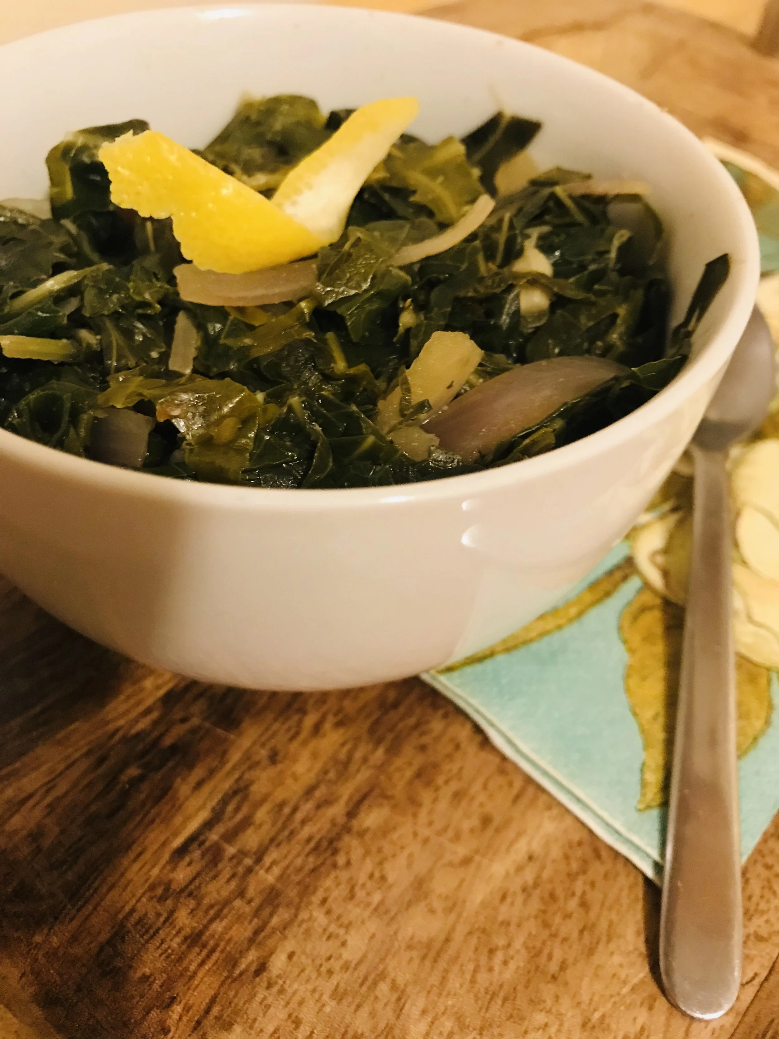 Not Ya Grandma’s Collard Greens