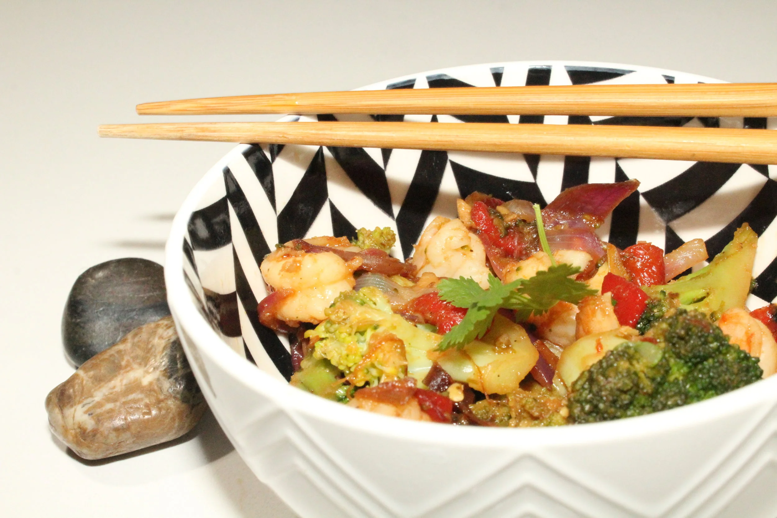 Better Than Take-Out Shrimp + Broccoli