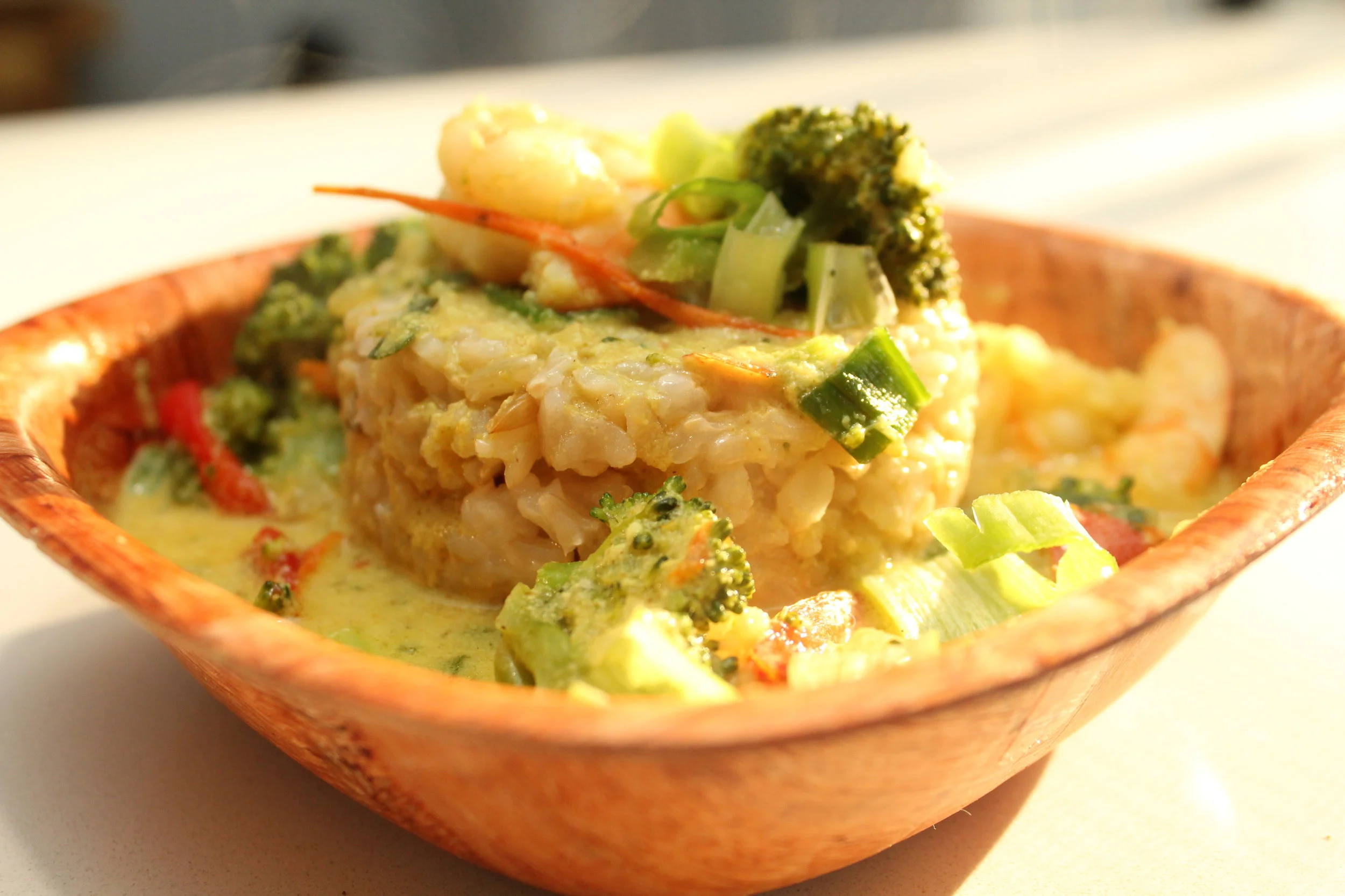 Savory Shrimp Coconut Curry