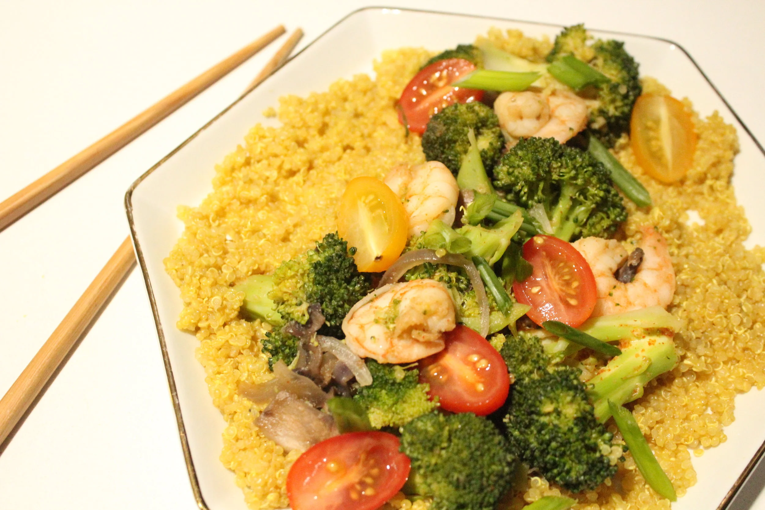 No Prep Weeknight Shrimp Stir Fry