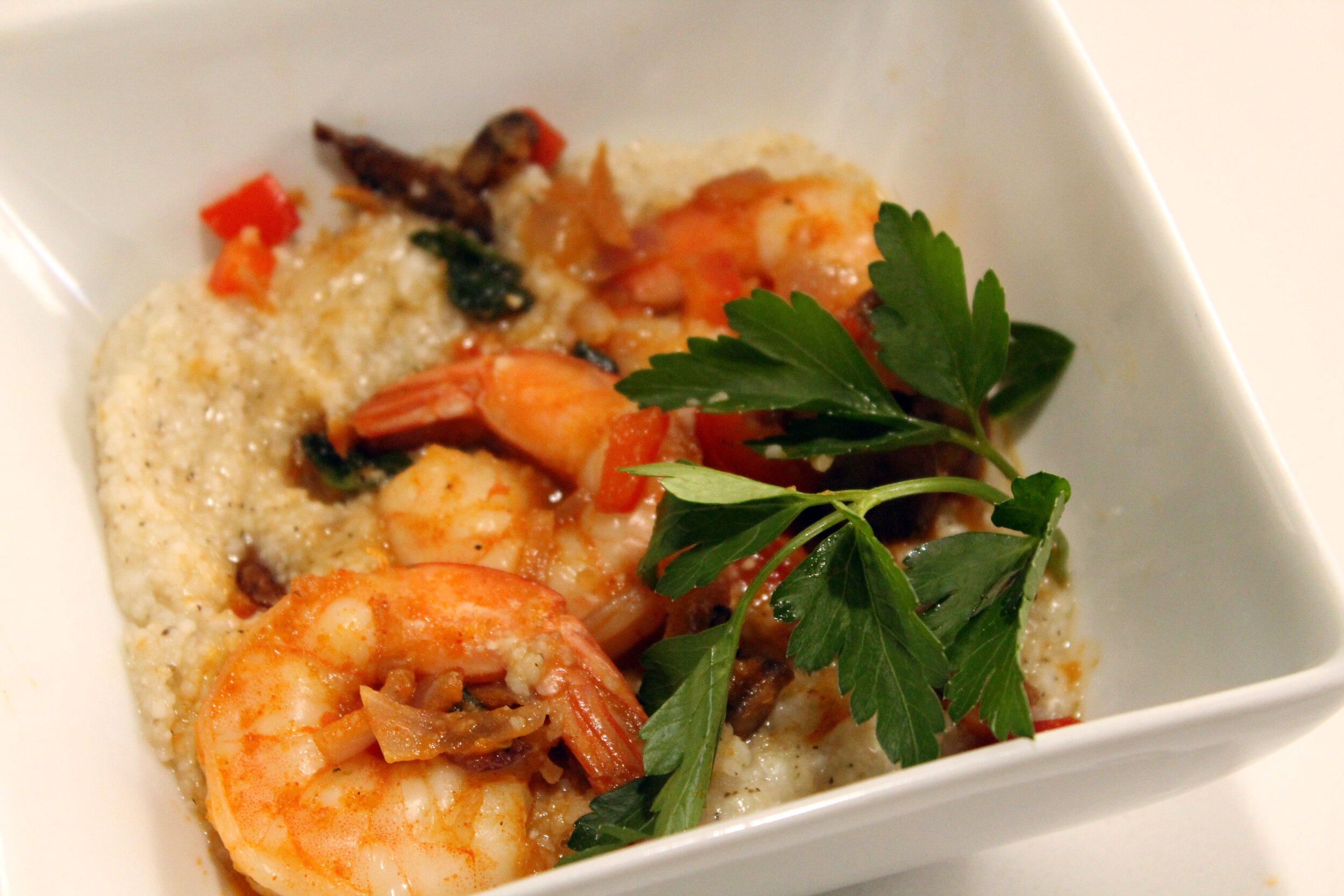 Rich B*tch Shrimp and Grits