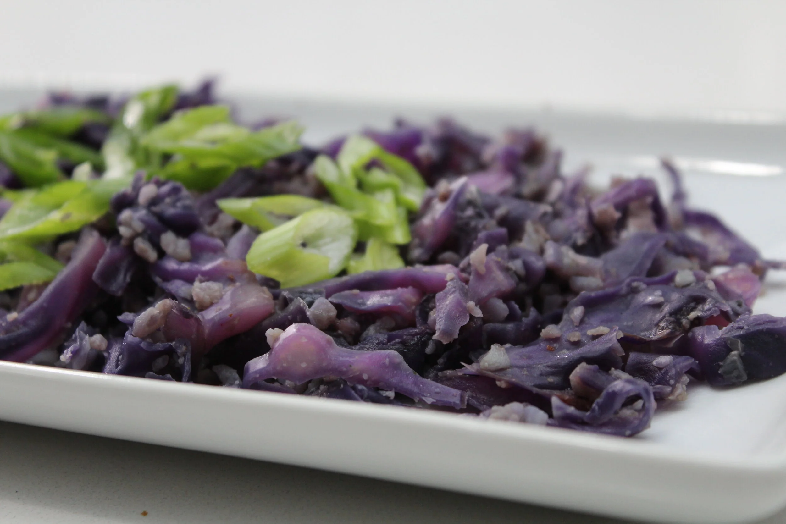 Sexy Sautéd Purple Cabbage &amp; Cauliflower 