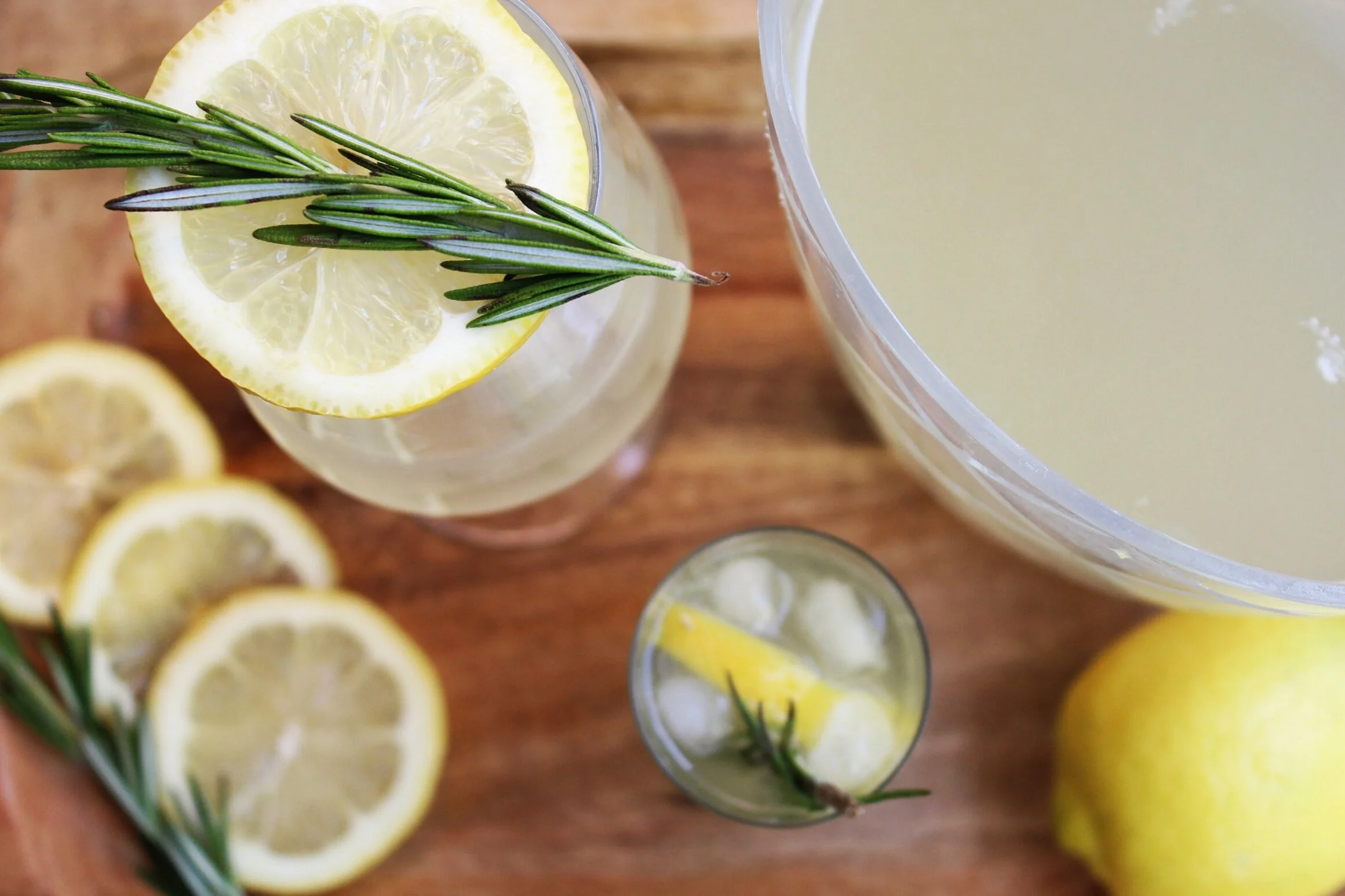 Lonnie’s Rockin’ Rosemary Lemonade