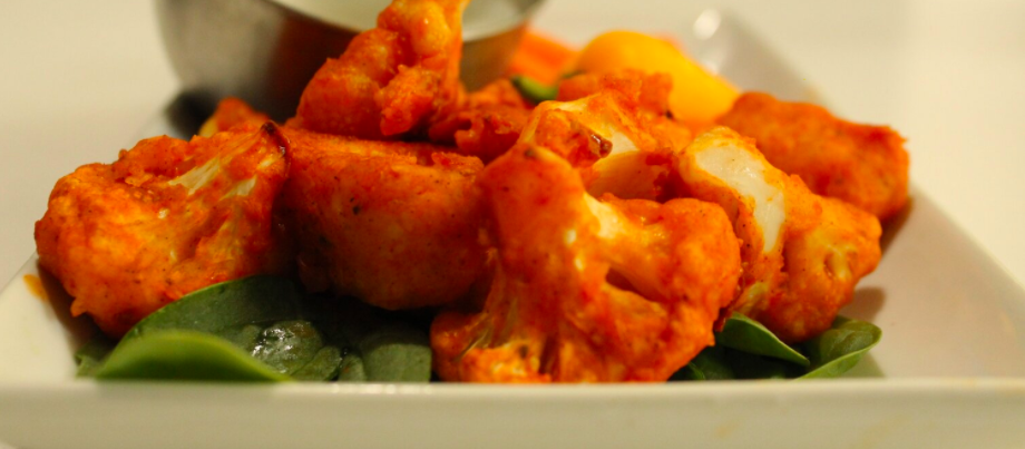 Banging Buffalo Cauliflower Bites