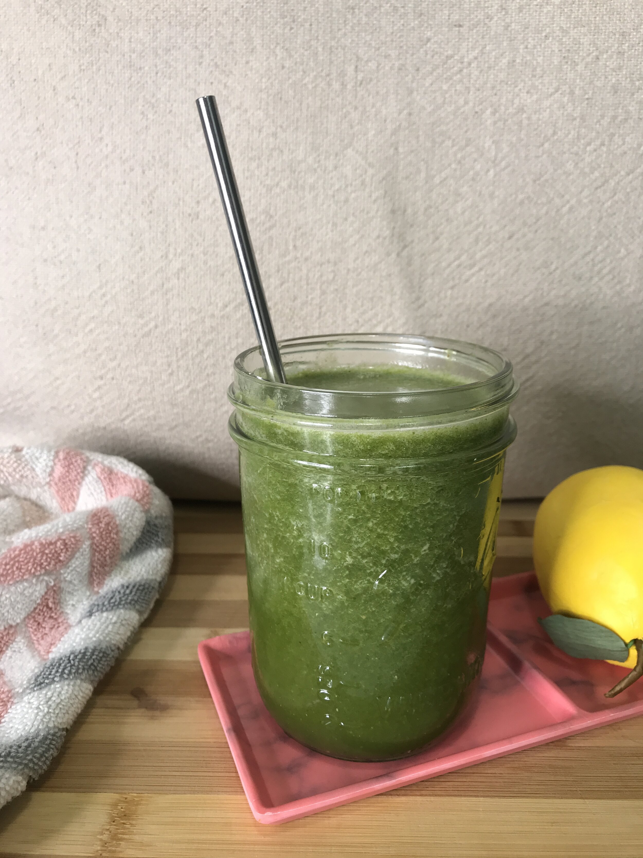 Gorgeous Greens &amp; Ginger Smoothie