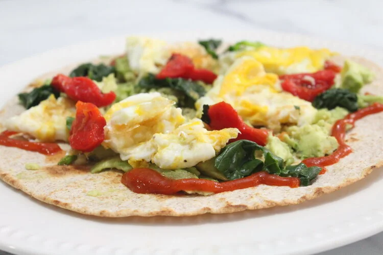 Amazing Avocado Pita Pizza