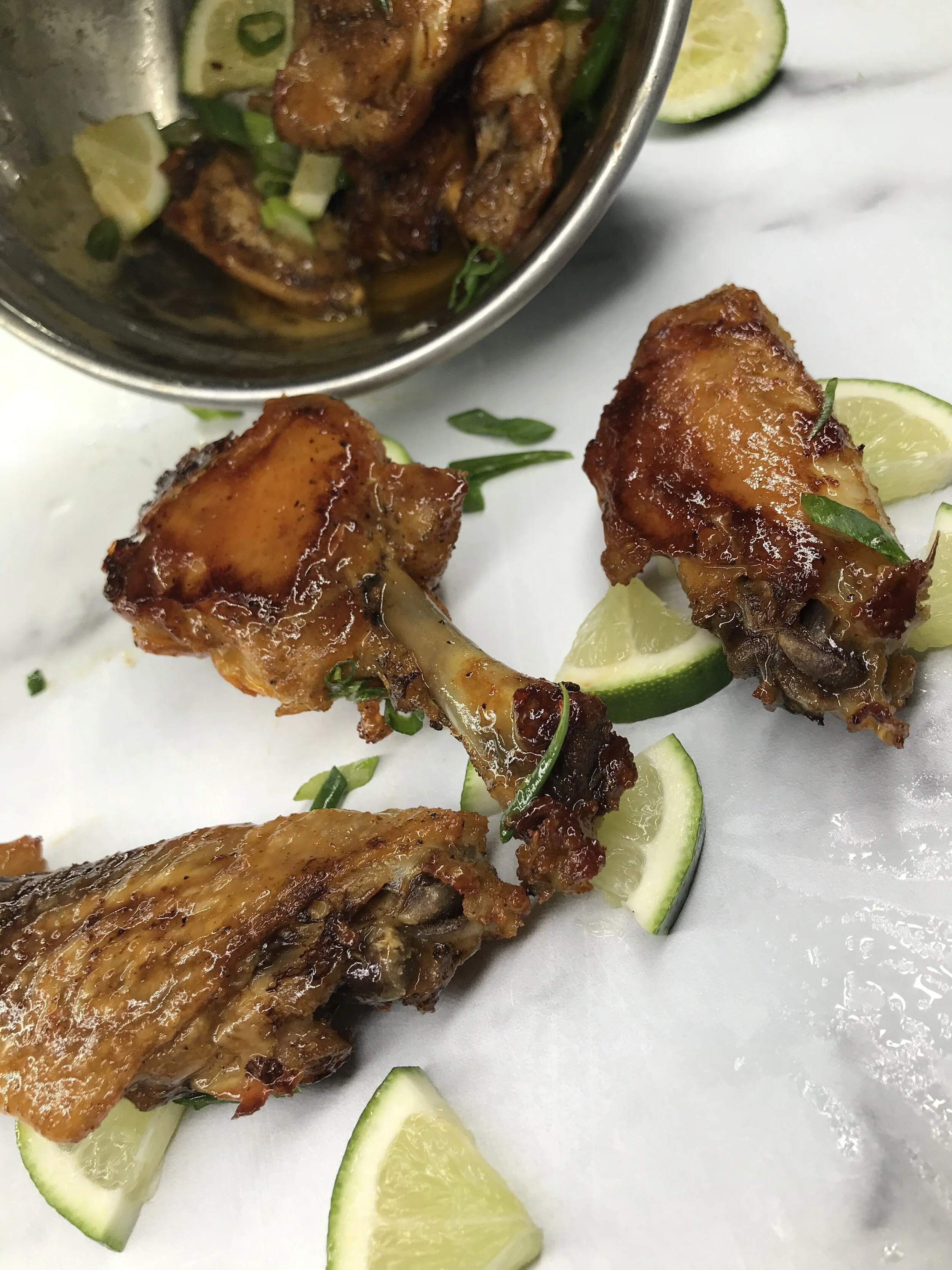 Zesty Lemon Lime Pepper Wings