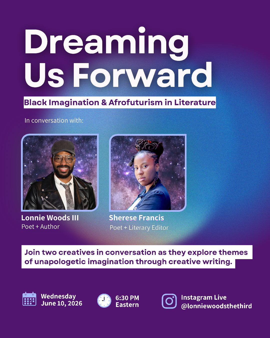 Dreaming Us Forward: Black Imagination &amp; Afrofuturism in Literature