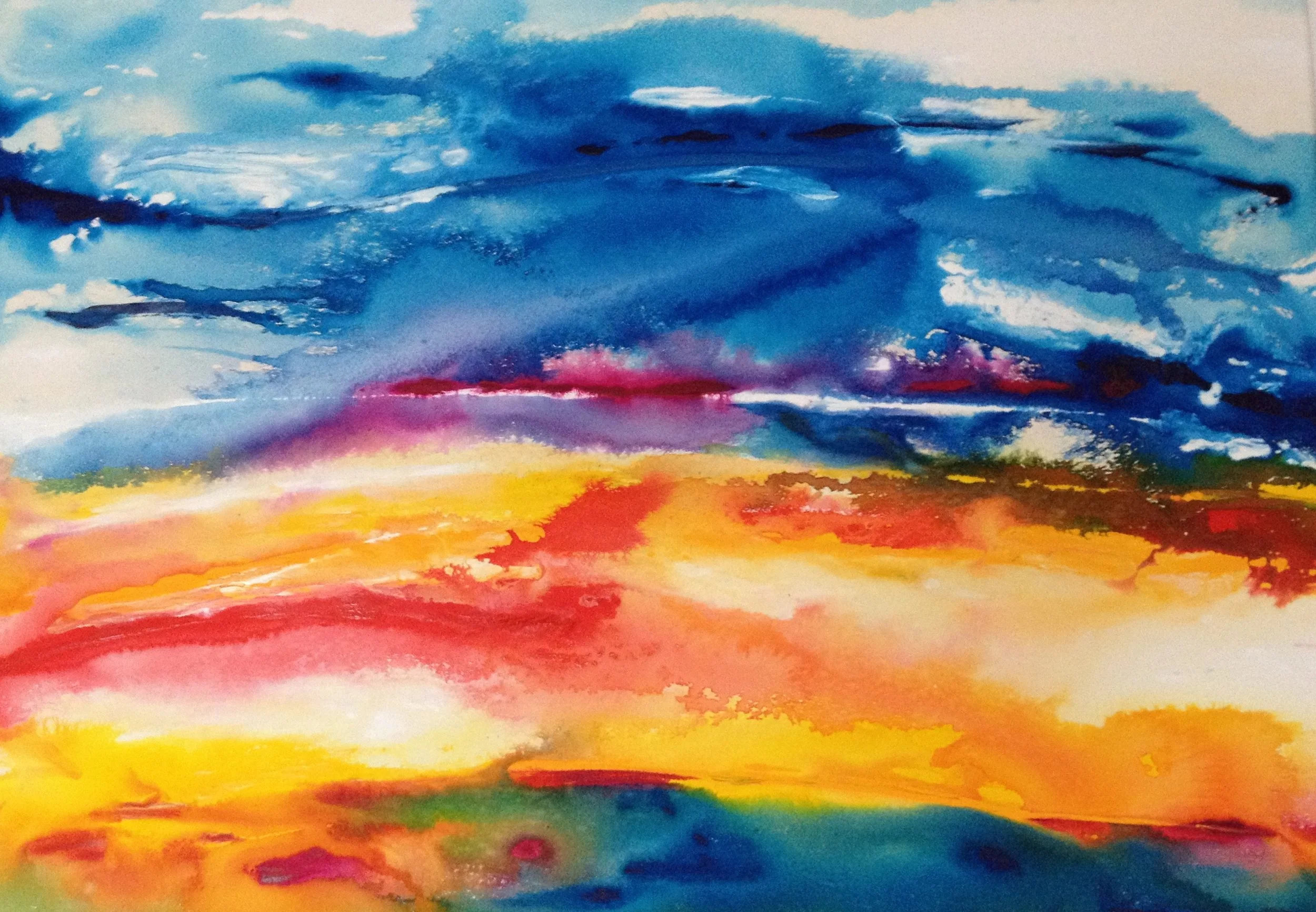 Flaming Sunrise