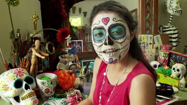 Michaels Dia Muertos Face paint