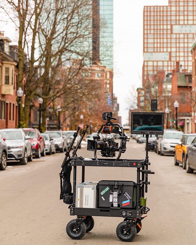 this me mobile office... fun one running @rulebostoncamera&rsquo;s @atlaslensco on the Movi