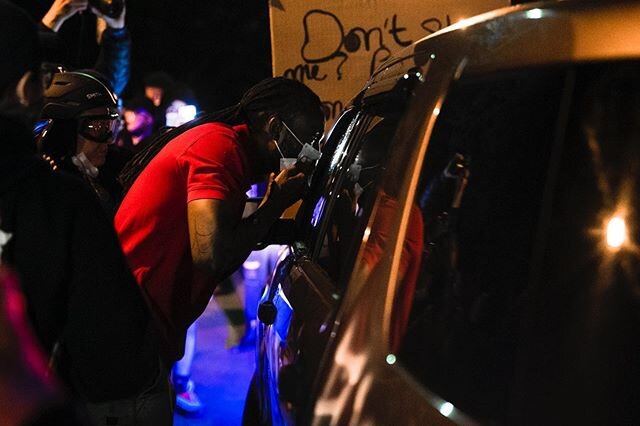 Protests yesterday evening in #boston