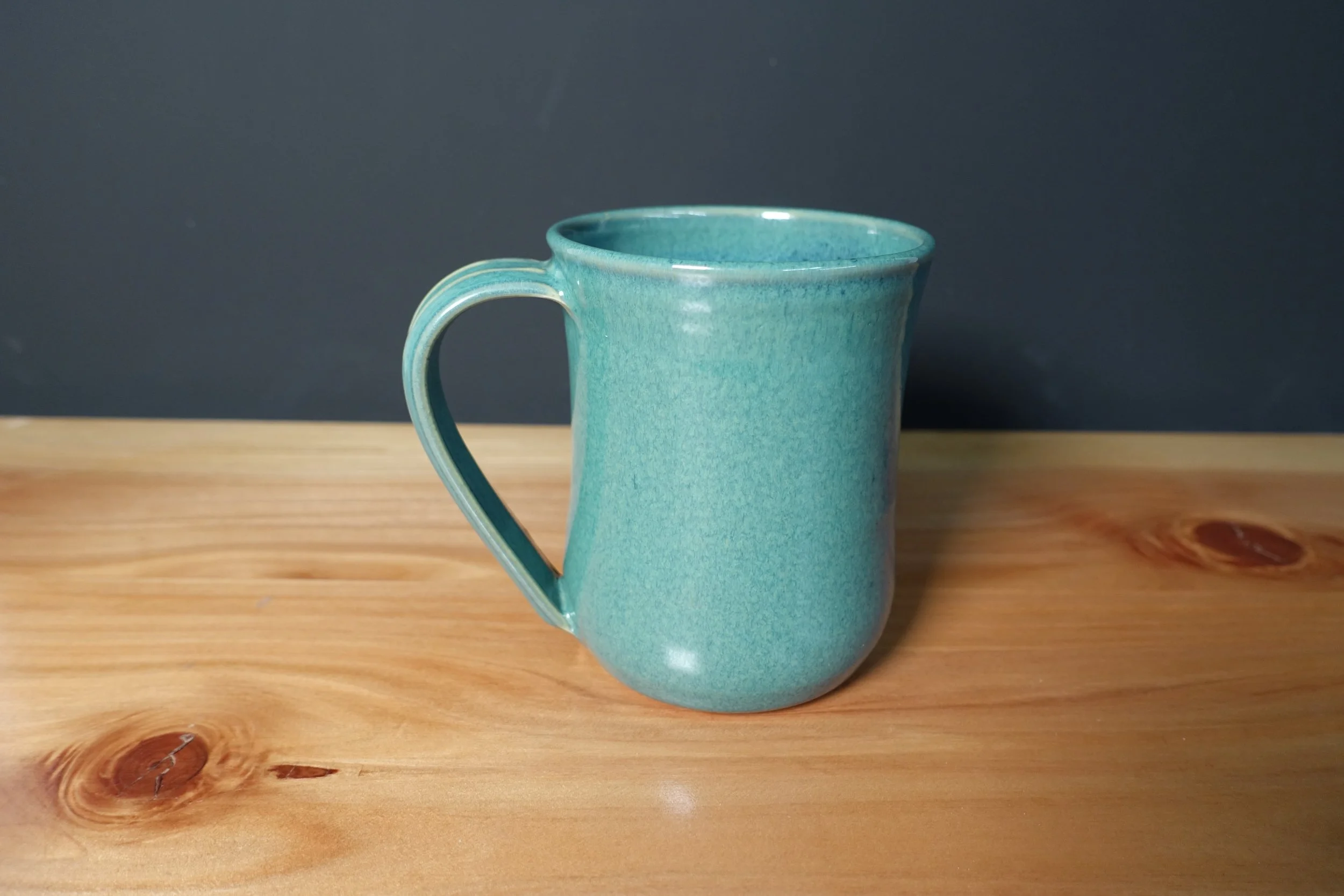 Mug - 14 oz - Peacock/Floating Blue