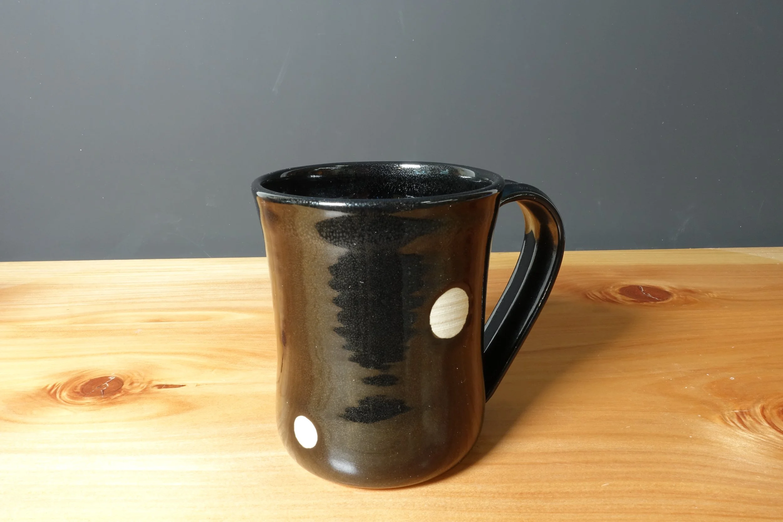 Mug - 14 oz - Oil Spot/Floating Blue - Dots