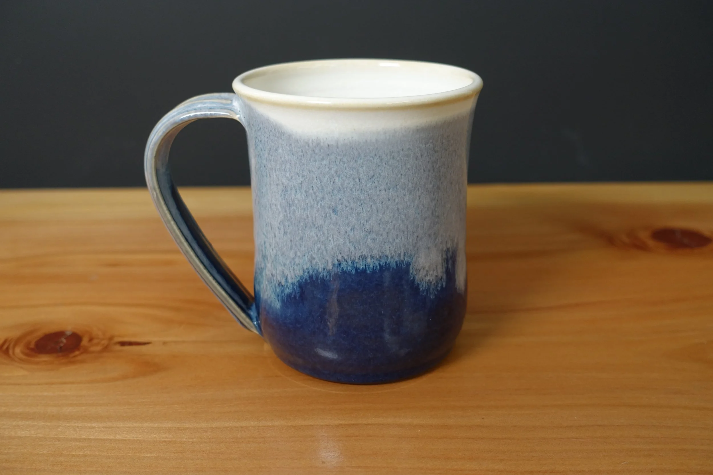 Mug - 14 oz - Laguna Beach White/Floating Blue