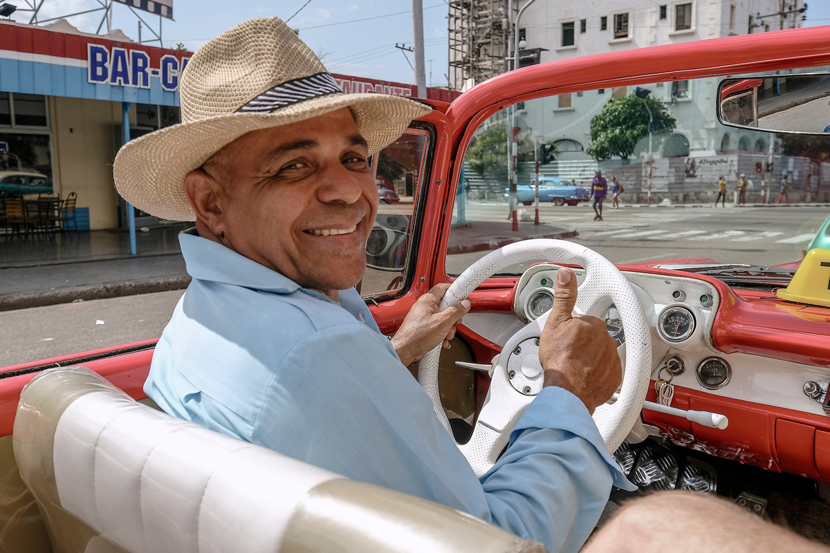 Cuban Taxi driver