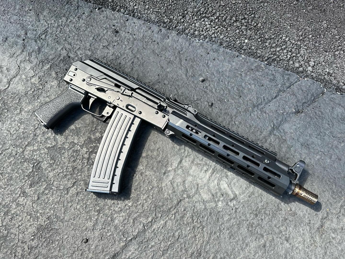 WBP 556 parts kit made into AK102ISH pistol
