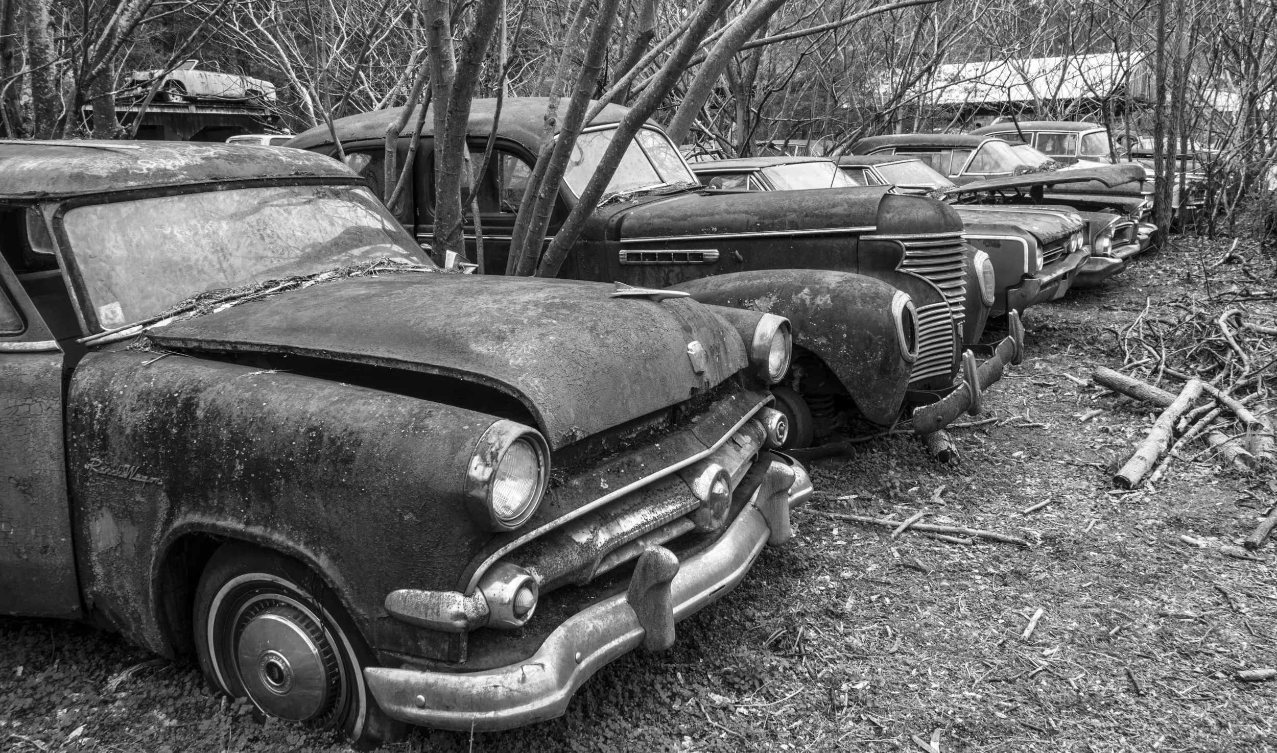 Vintage Salvage B&W
