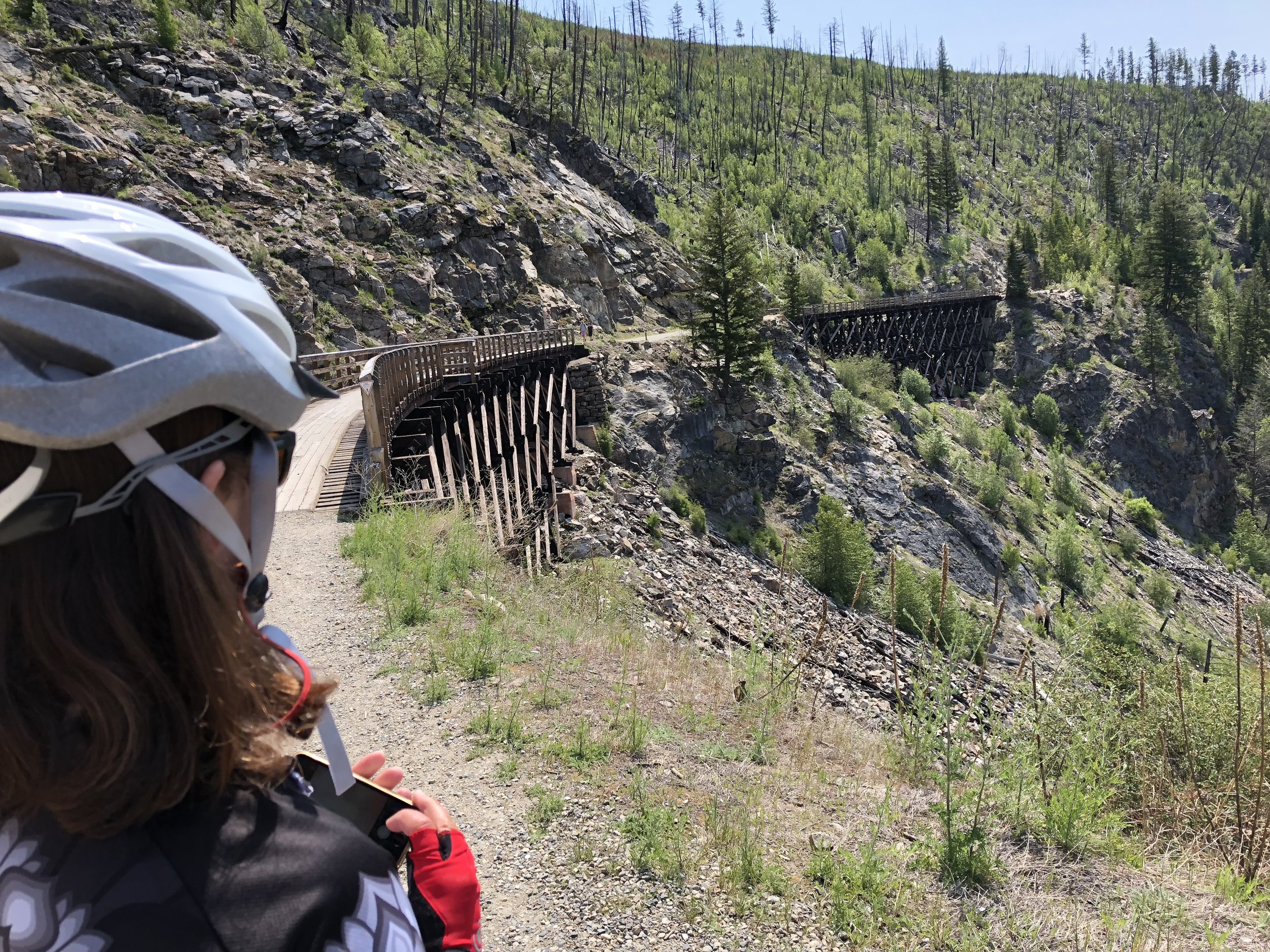 Visit Myra Canyon