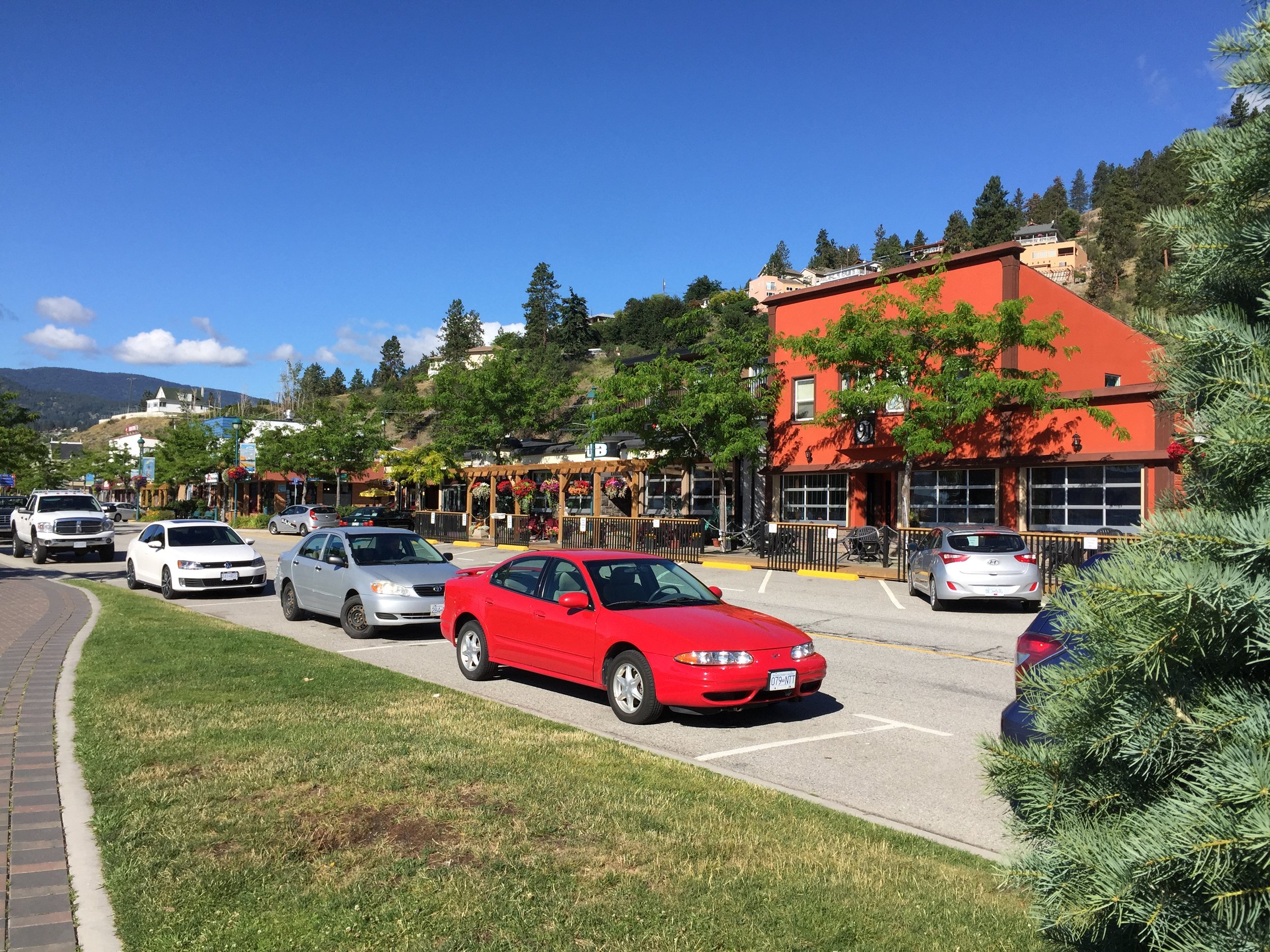 Stroll along the Beach in Peachland