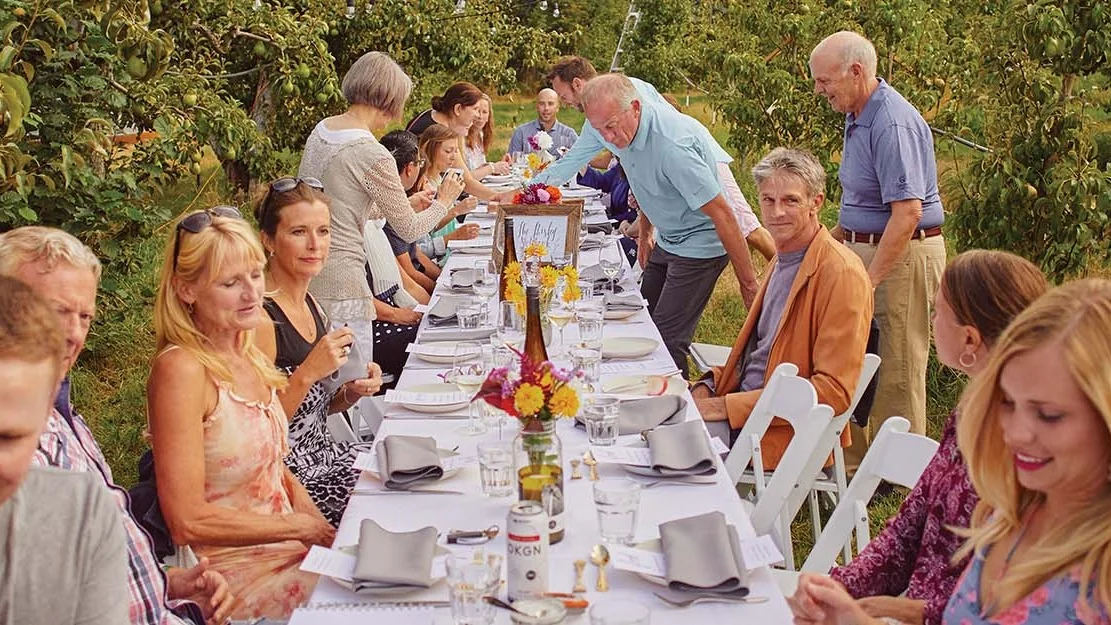 A Hosted Harvest Dinner