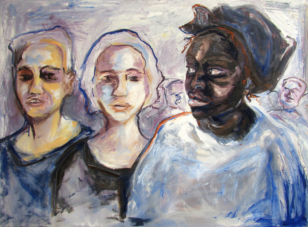 Being Seen | oil on canvas | 42 x 30 inches | 2015