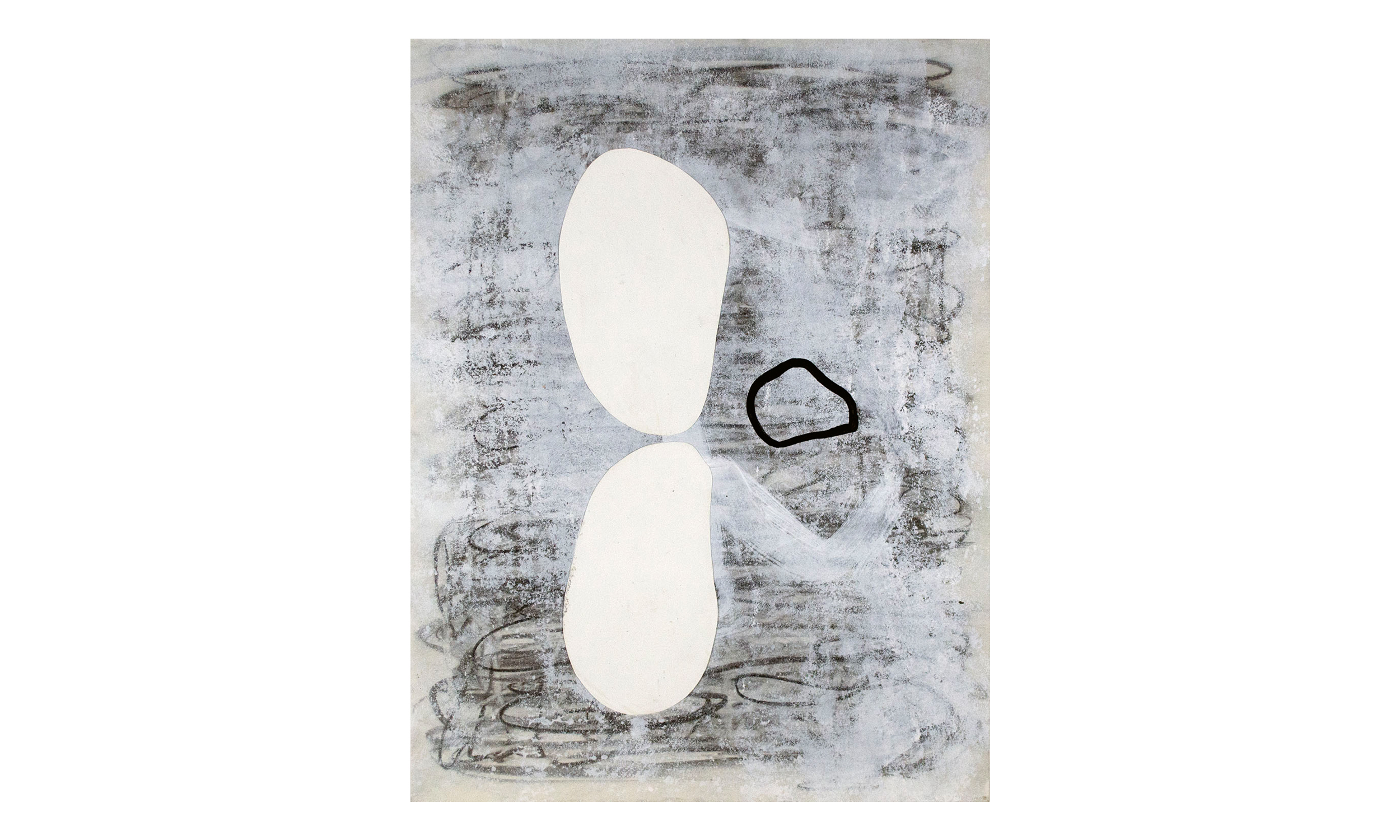 Arrogate, mixed media on paper, 18” x 23.5”, $950 Contact us for purchase