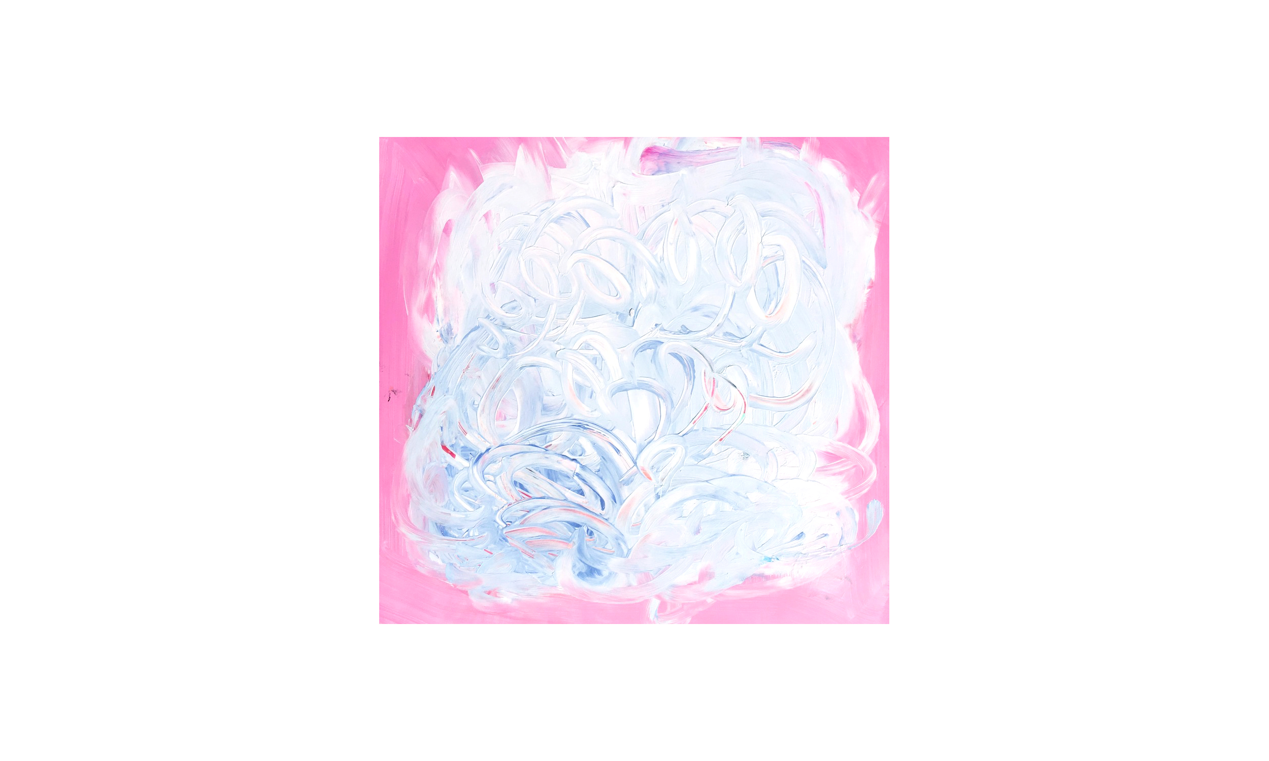 Sky Rodeo 3, mixed media on panel, 12" x 12", $750 Contact us for purchase