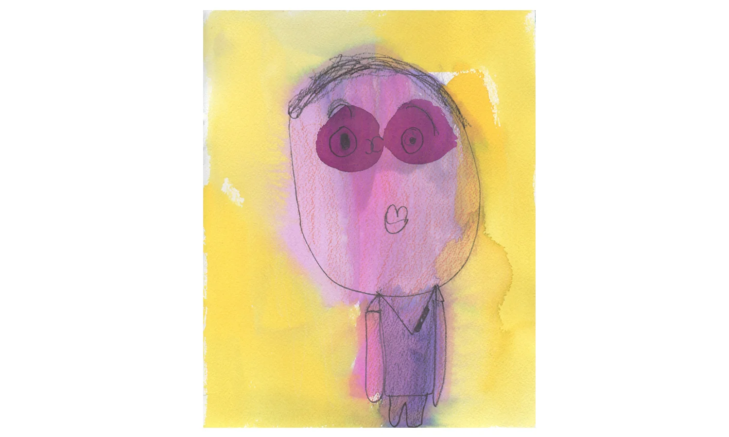 Ruthie (by Andrea Budu-inspire), watercolor on paper, 8x10”, $80 (SOLD)