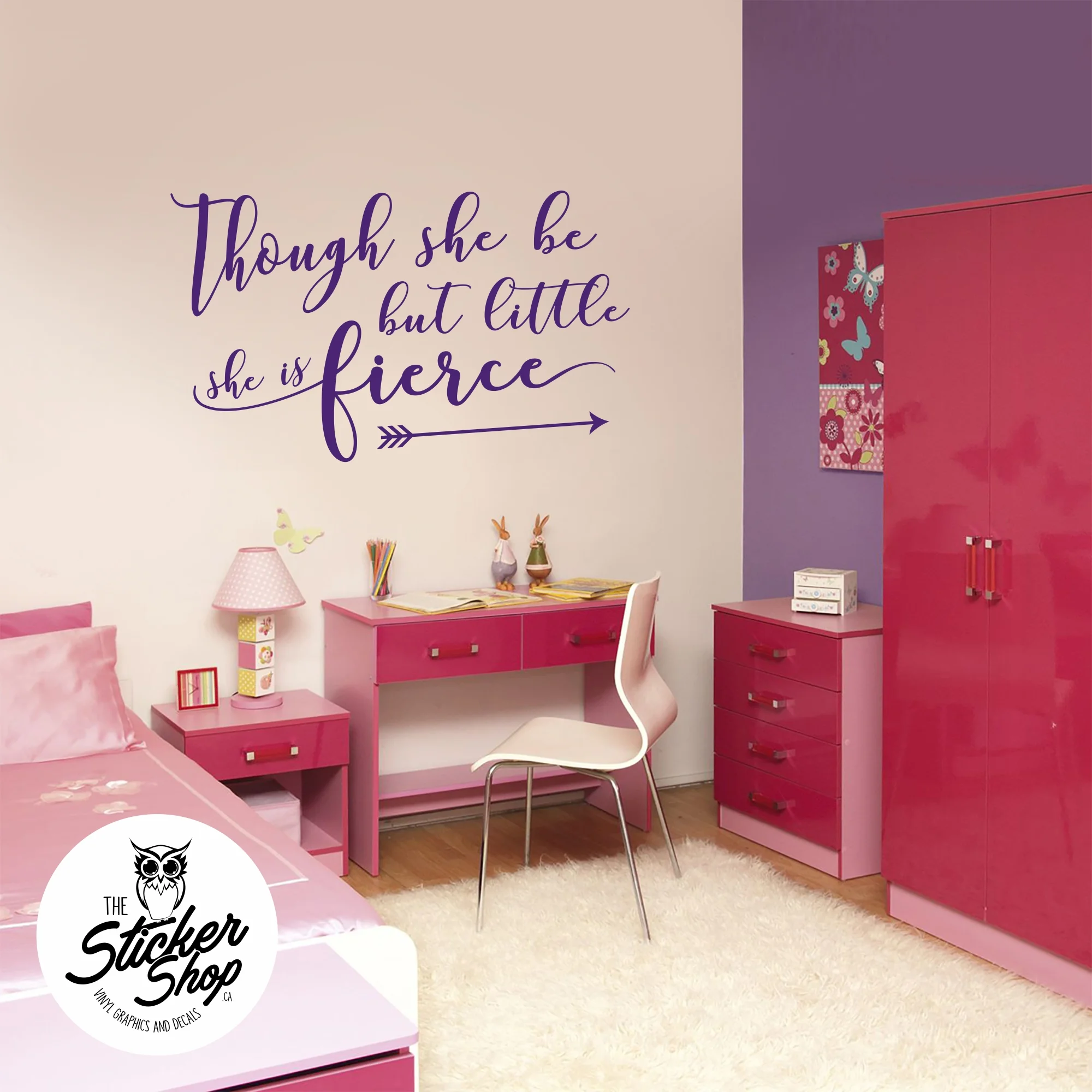 Wall Decal - She is Fierce 
