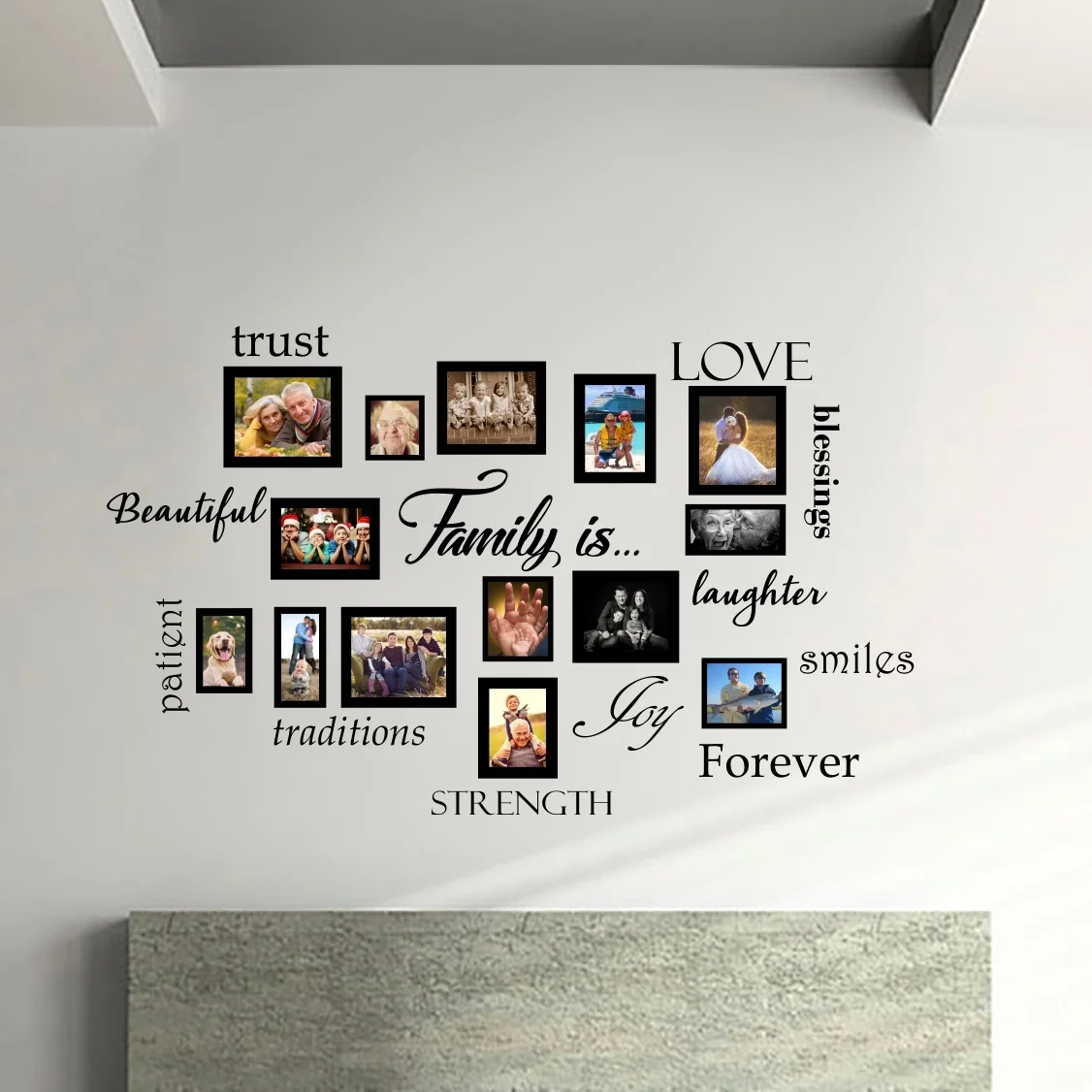 Family Photo Wall Decals