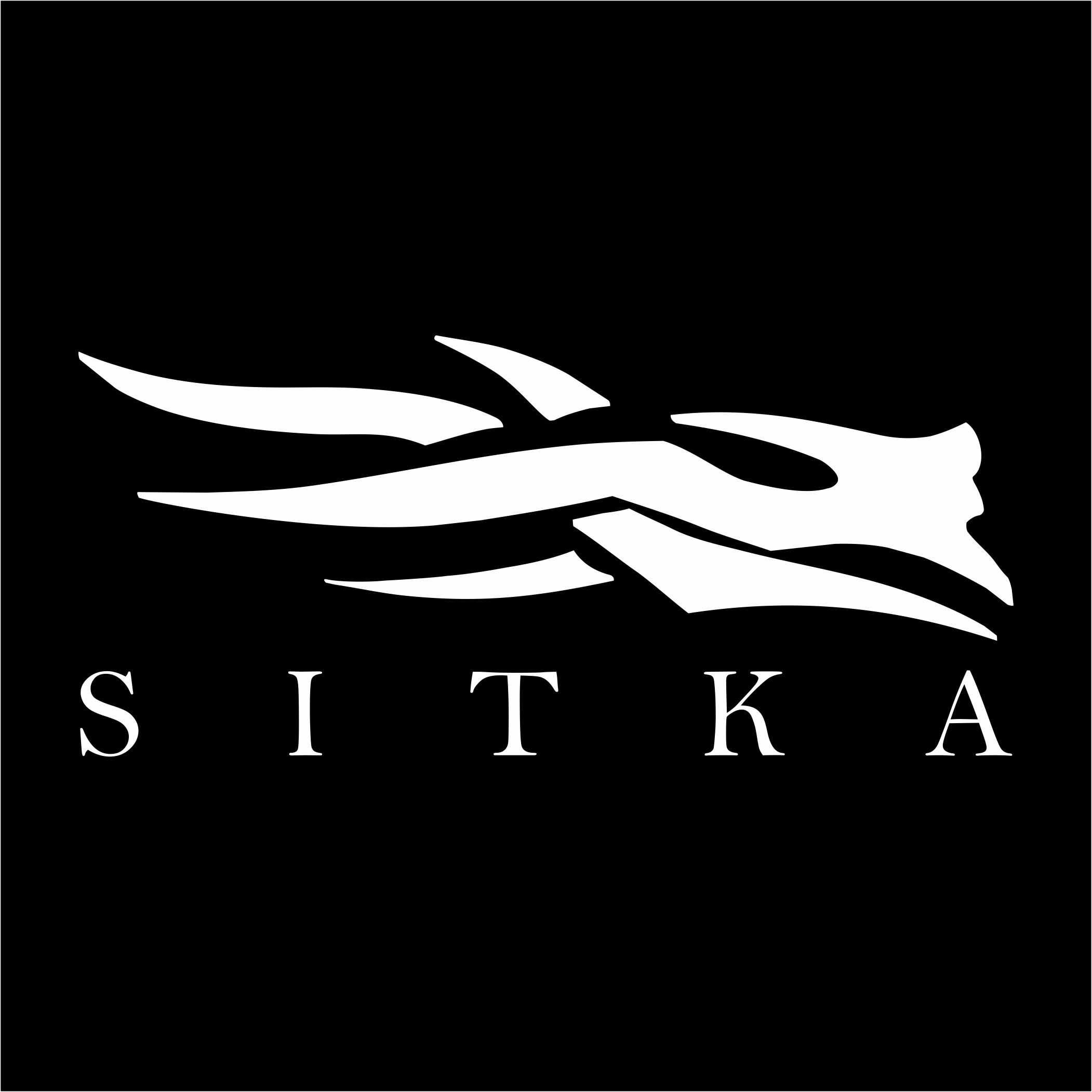Sitka Logo With Text Decal Sticker 