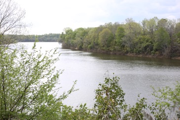 View of the Coosa River from Fort Toulouse