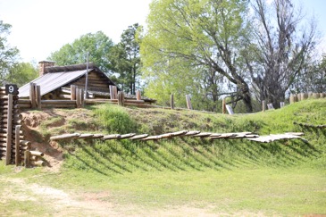 Partial replica of Fort Jackson