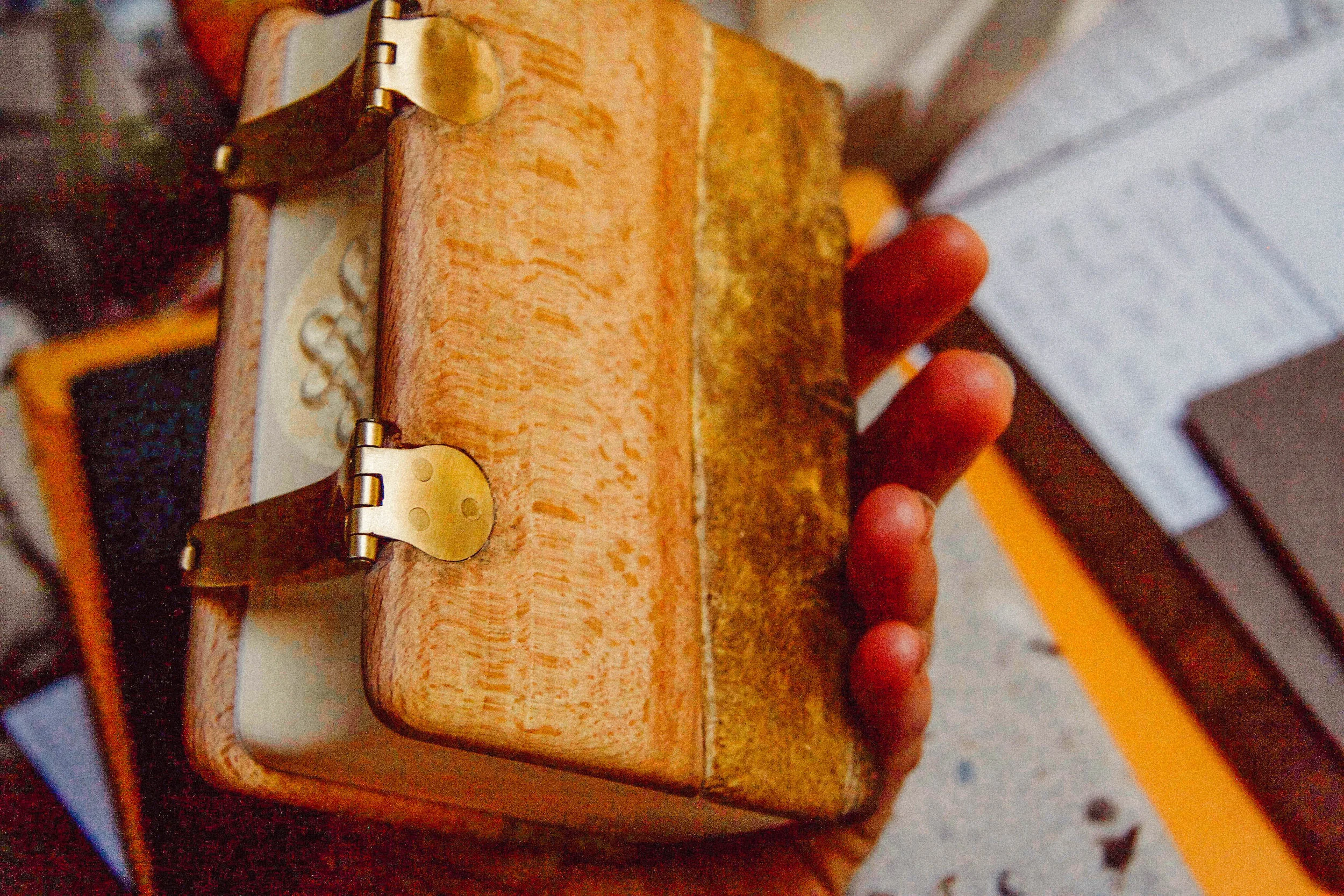 One of Jim Croft's amazing handmade books.