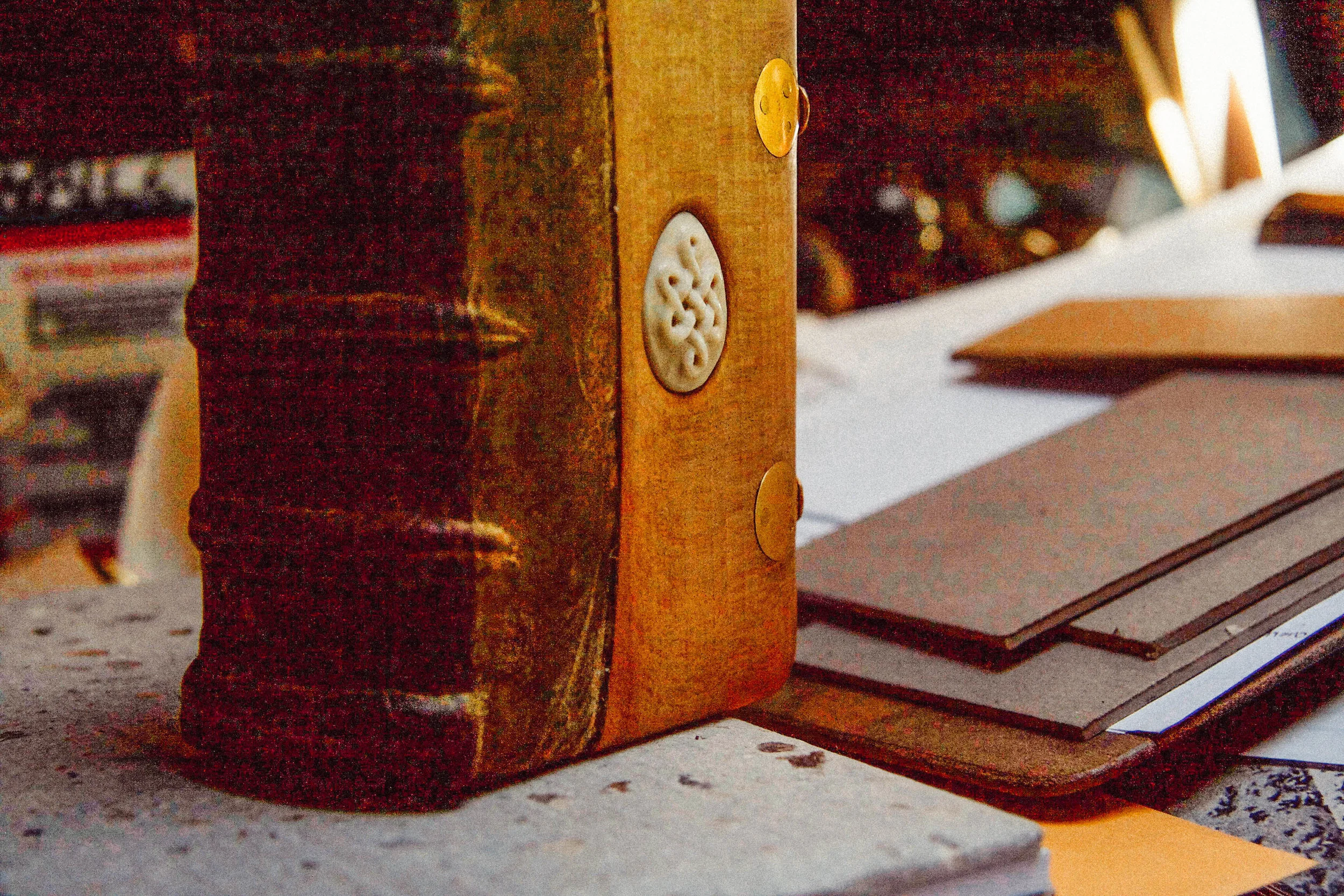 One of Jim Croft's handmade books.
