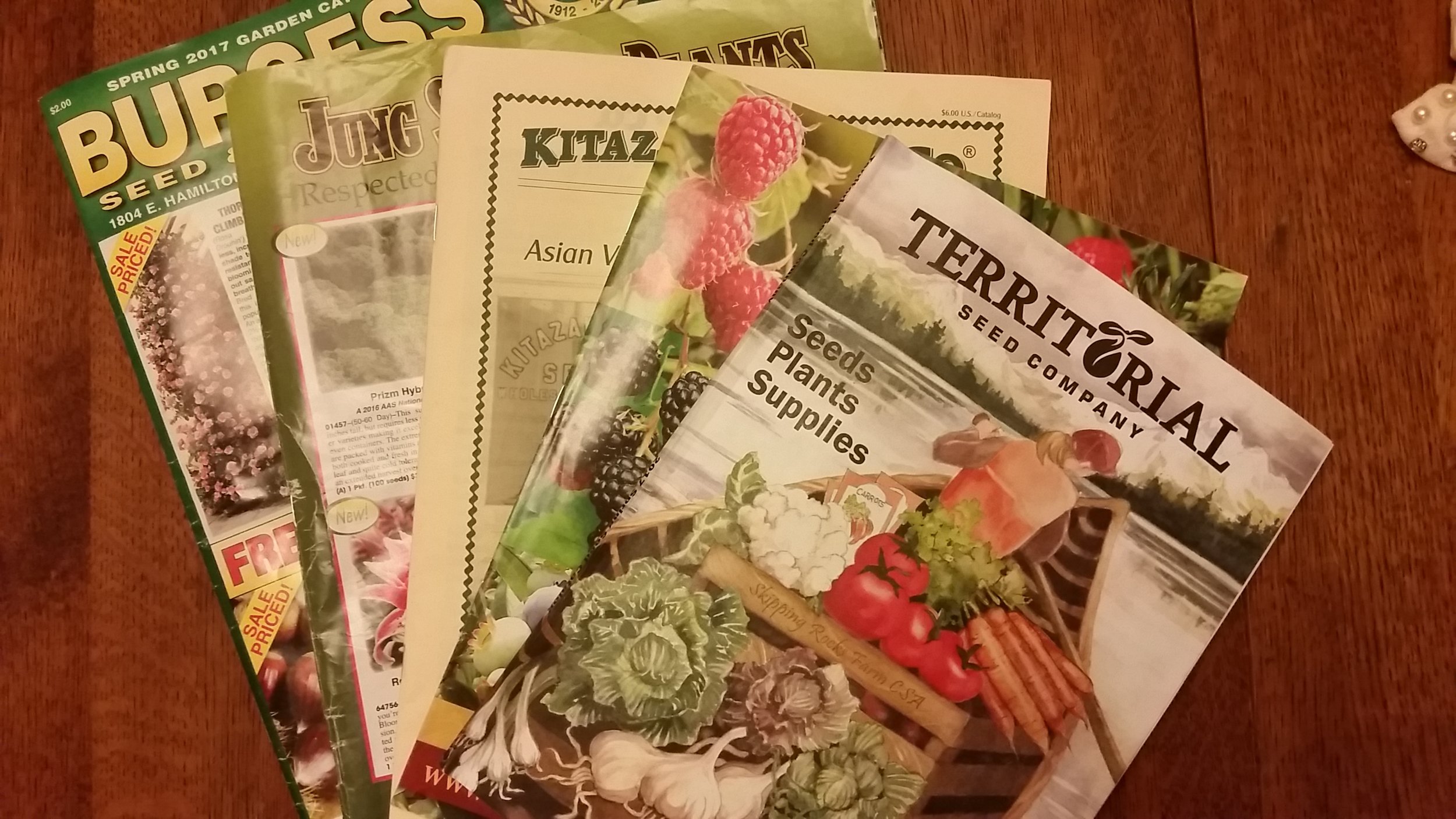 2017 Seed Catalogs Are Arriving!