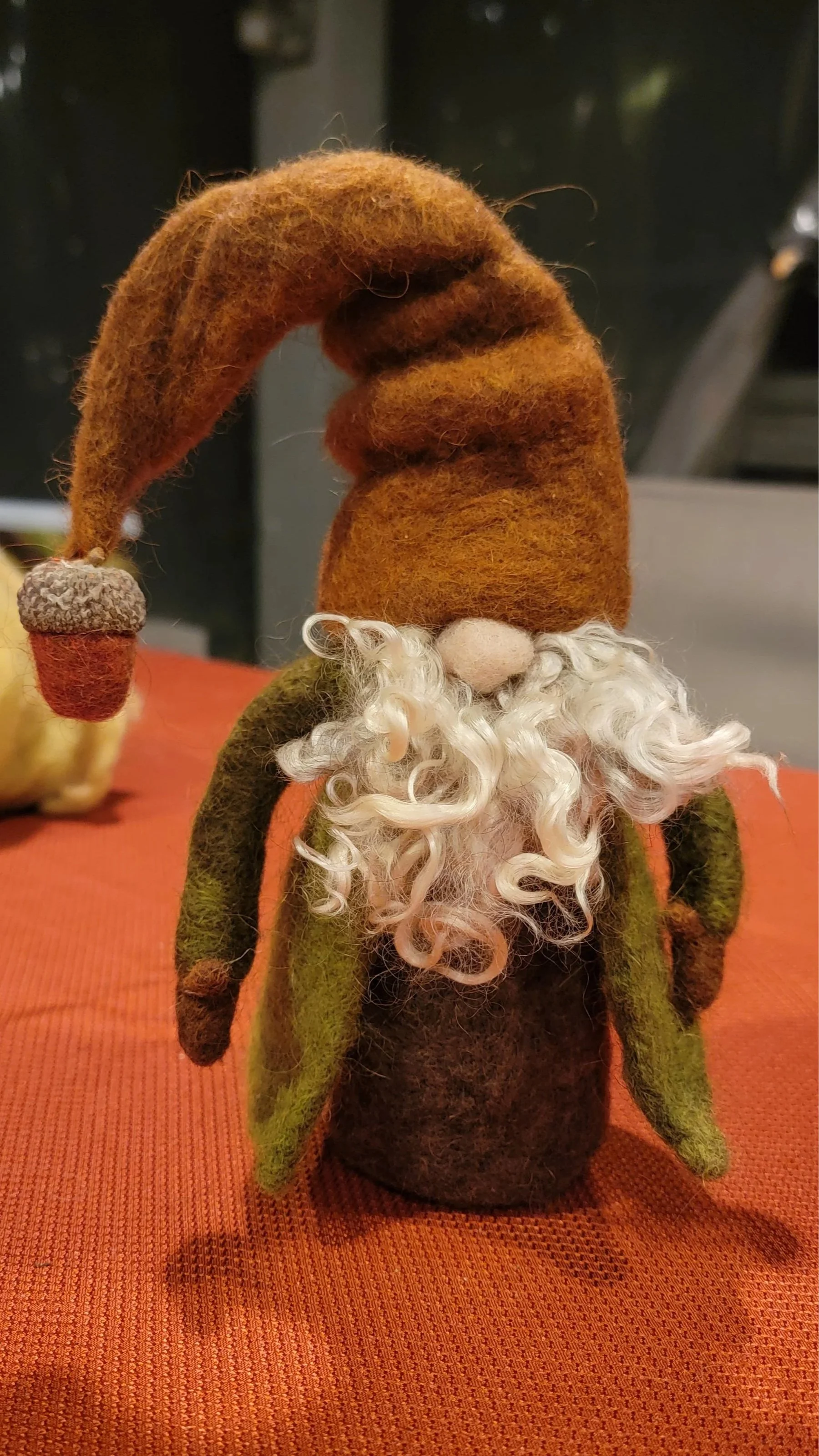 Needle Felted Fall Gnomes