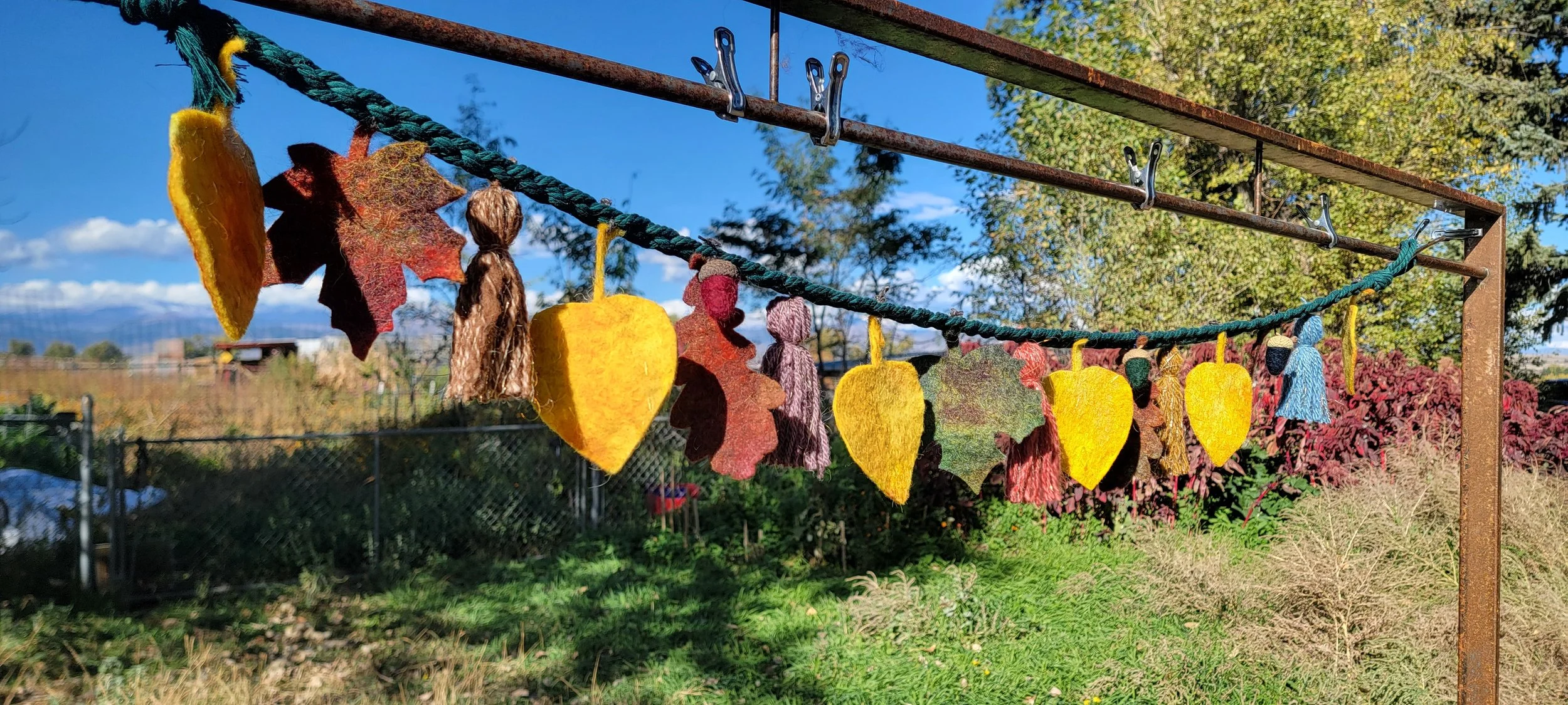 Two-Part Fall Foliage Garland