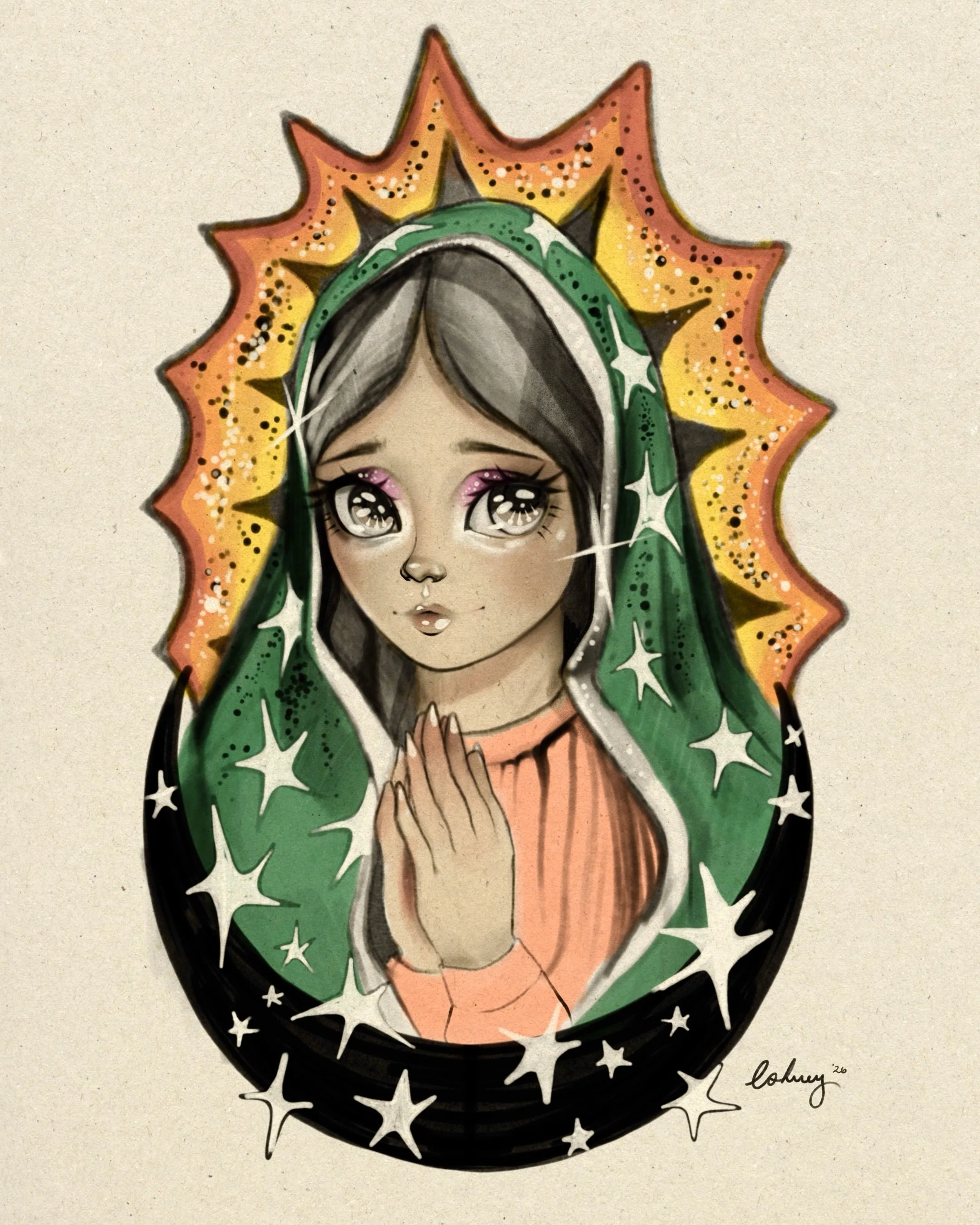 Hey all! Lately I&rsquo;ve been working on some projects I really want to tattoo! I&rsquo;m letting them go for pretty cheap, I just want to tattoo them and have some rad portfolio pieces. Starting with this Guadalupe piece, I&rsquo;d love to do it i