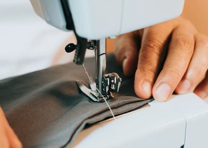 person-sewing