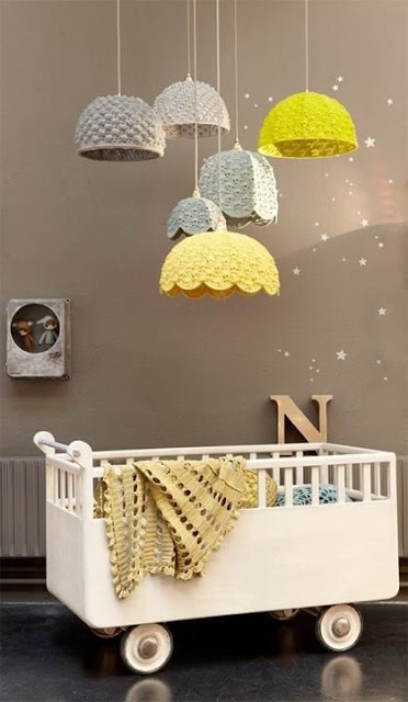 Unsure of how practical this crib is, but I love the vintage feeling it exudes; and the colors incorporated kind of amplifies that.